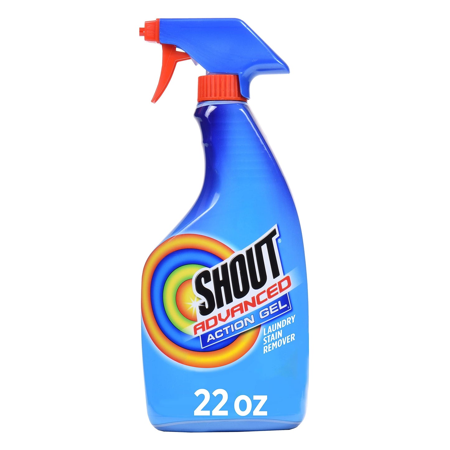 Shout Advanced Spray and Wash Laundry Stain Remover Gel, Best Shout Formula, 22 oz - Pack of 3