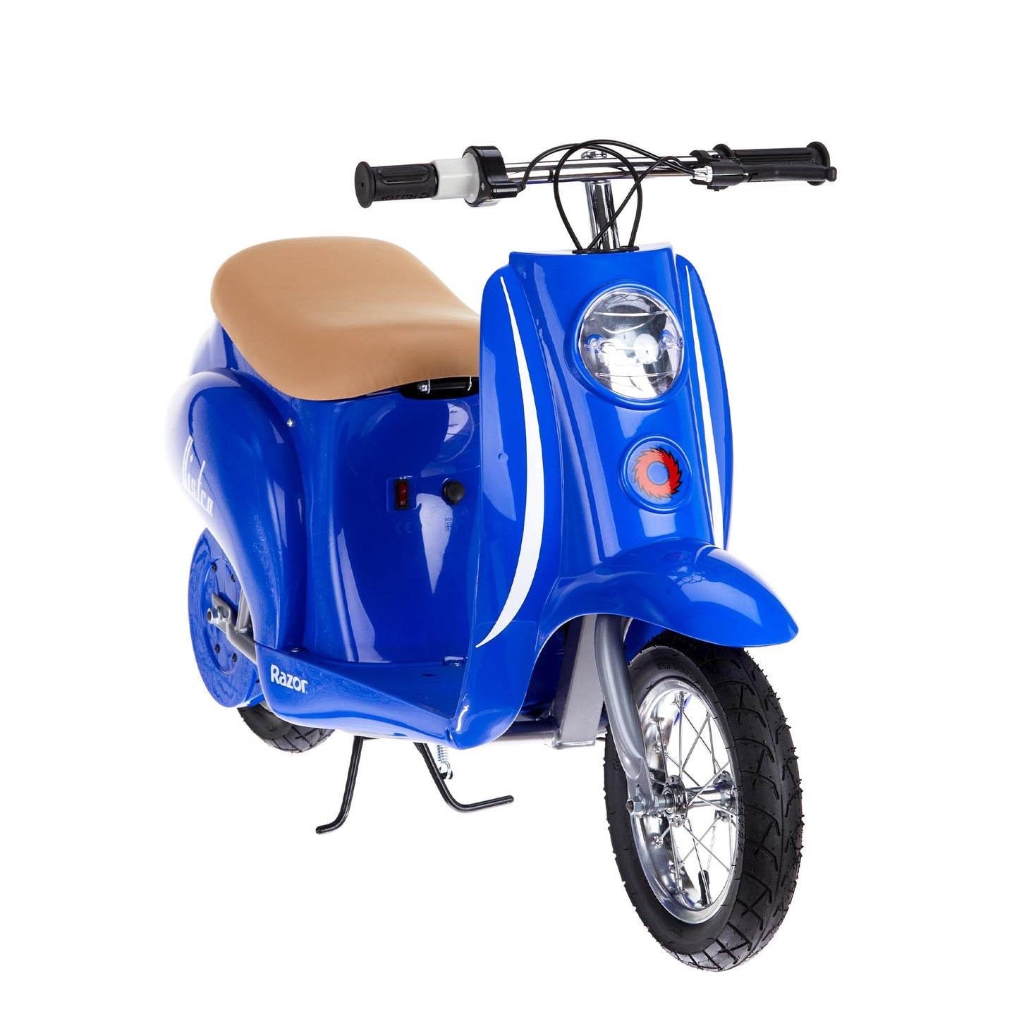 Razor Pocket Mod Miniature Euro 24V Electric Kids Ride On Retro Scooter