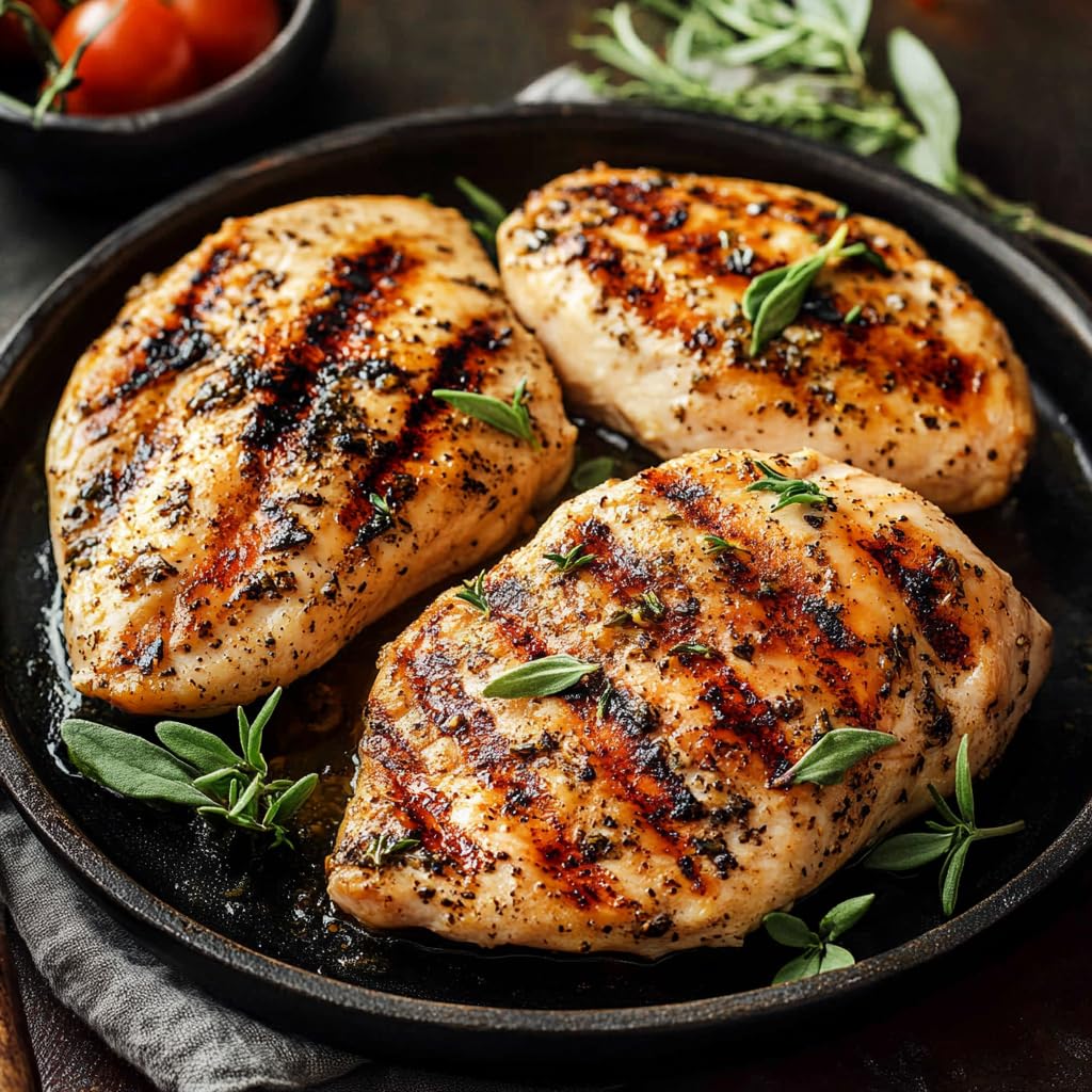 Grumpy Butcher Box Meat Food Gifts: 2 Top Sirloins Steaks (6 oz), 2 Duroc Bone in Pork Chops (14 oz) & 2 Cheese Stuffed Chicken Breasts Wrapped in Bacon (8 oz) - Gourmet Gift Basket for Men