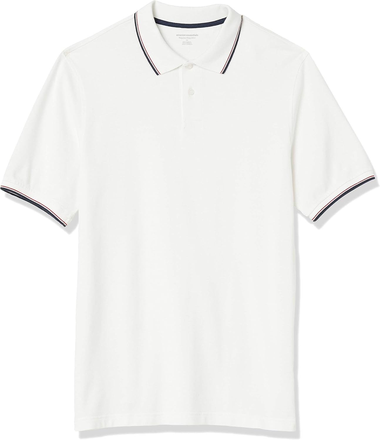 Amazon Essentials Men's Regular-Fit Short Sleeve Cotton Pique Polo Shirt (Available in Big & Tall)