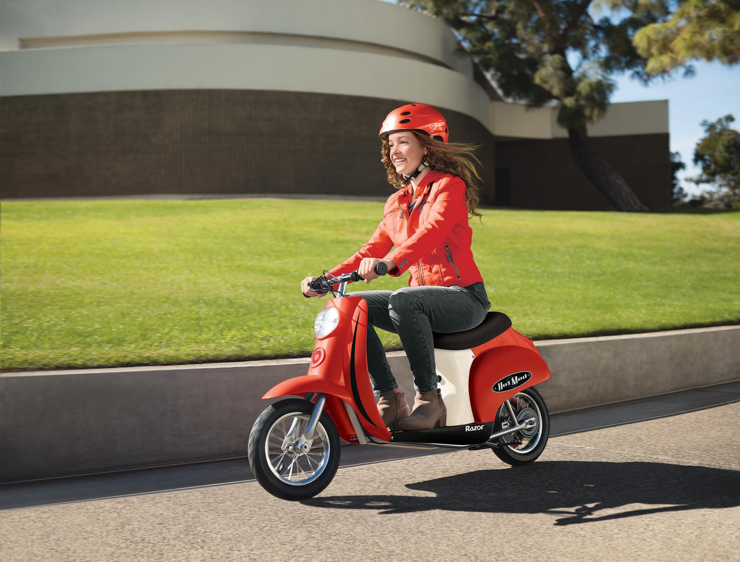 Razor Pocket Mod Miniature Euro 24V Electric Kids Ride On Retro Scooter