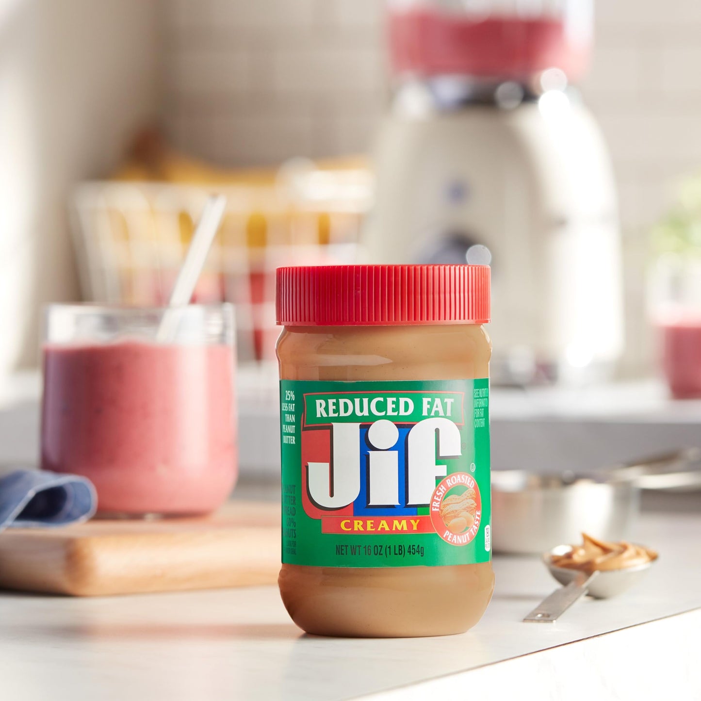 Jif Creamy Peanut Butter, 16 Ounces (Pack of 3)