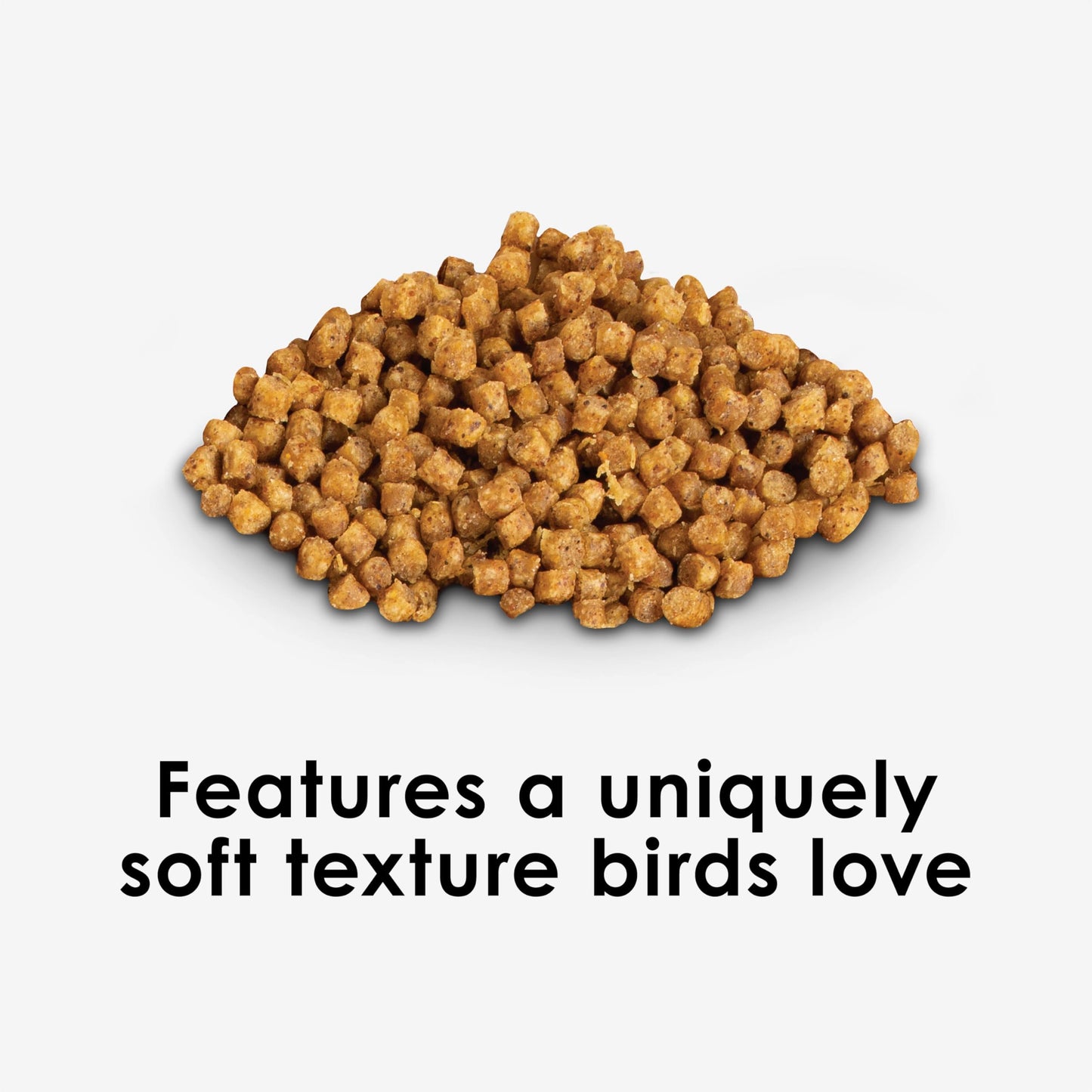 Kaytee Nutri Soft Pet Parrot & Conure Bird Food, 3 Pound