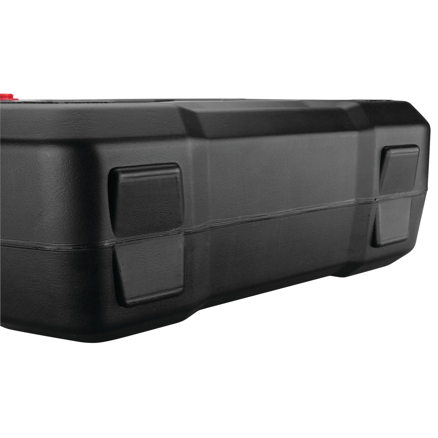 Performance Tool W4076 10-Quart Oil Drain Container, Deep Drain Well, Integrated Handle, Sealing Rubber Gaskets, Black