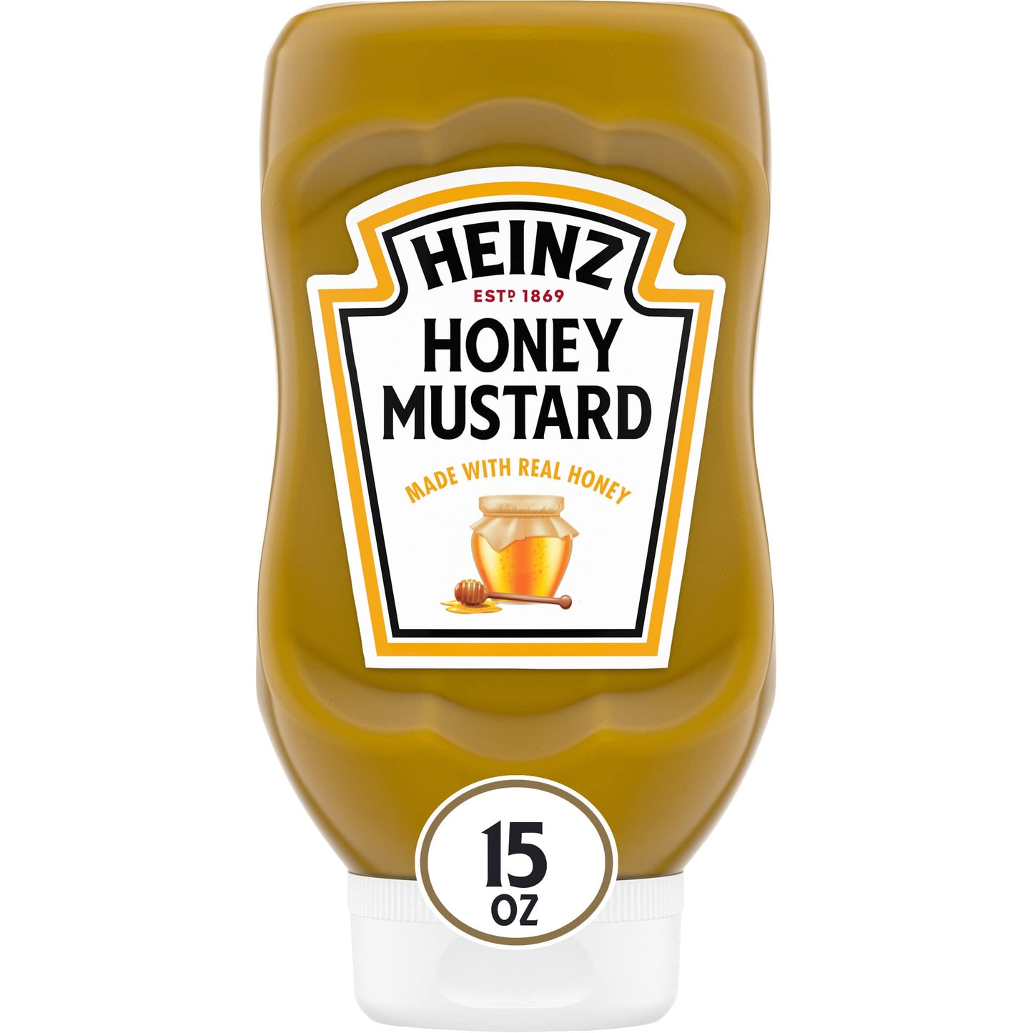Heinz Yellow Mustard, 20 oz Bottle