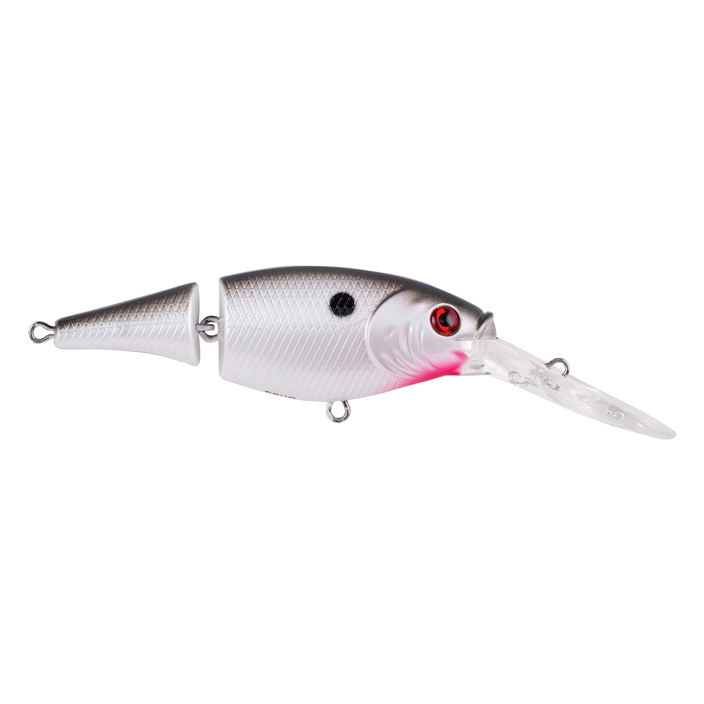 Berkley Flicker Shad Jointed Crankbait, 2 Pack, Red Tiger, 1/3 oz, 2 3/4in, 7'-9' Dive Depth