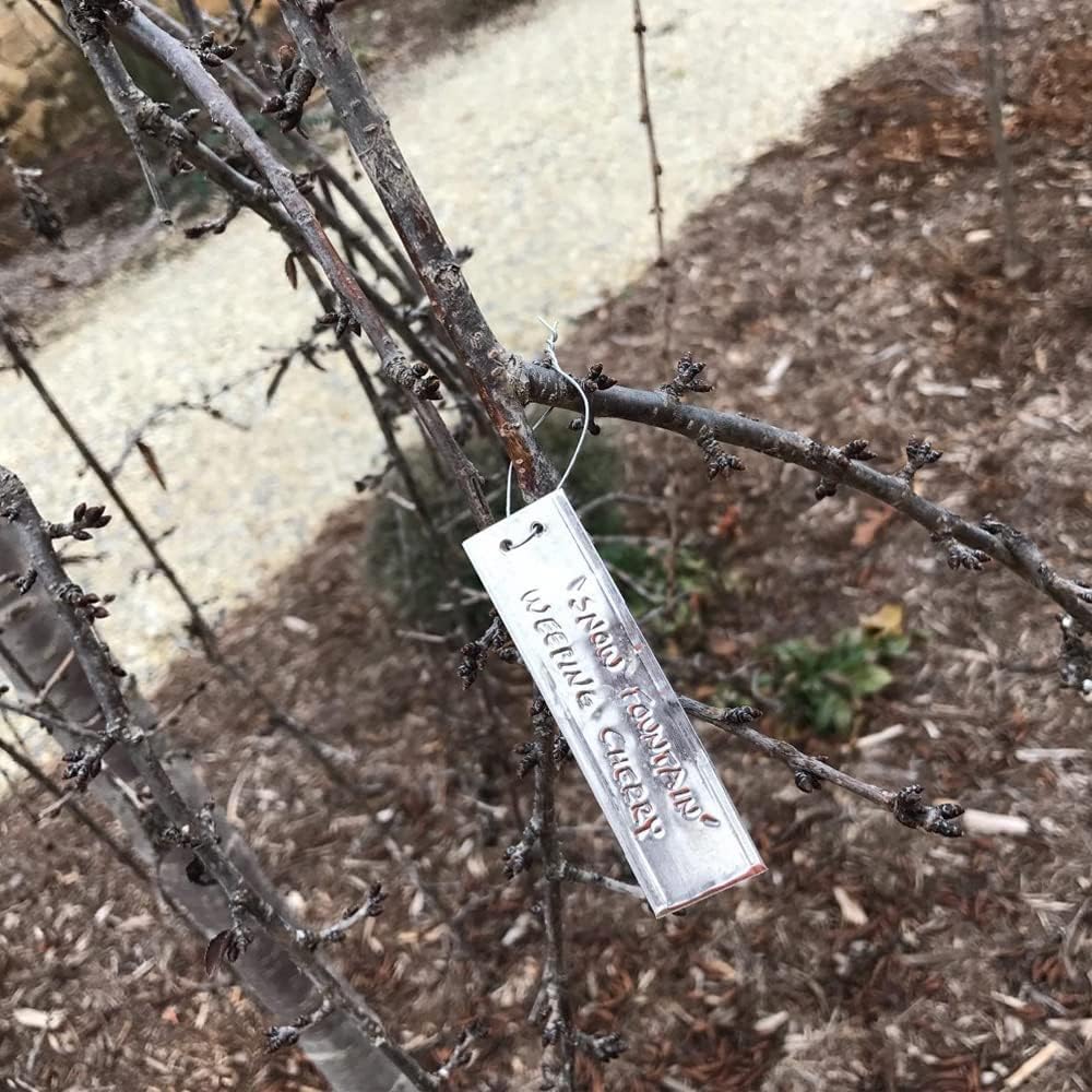 Aluminum Plant Label, 120PCS Metal Plant Labels Aluminum Tree Tags with Metal Wires Double-Sided Write On Metal Tags for Plant Markers, Tree Tags, Outdoor Identification and Greenhouse (120PCS)