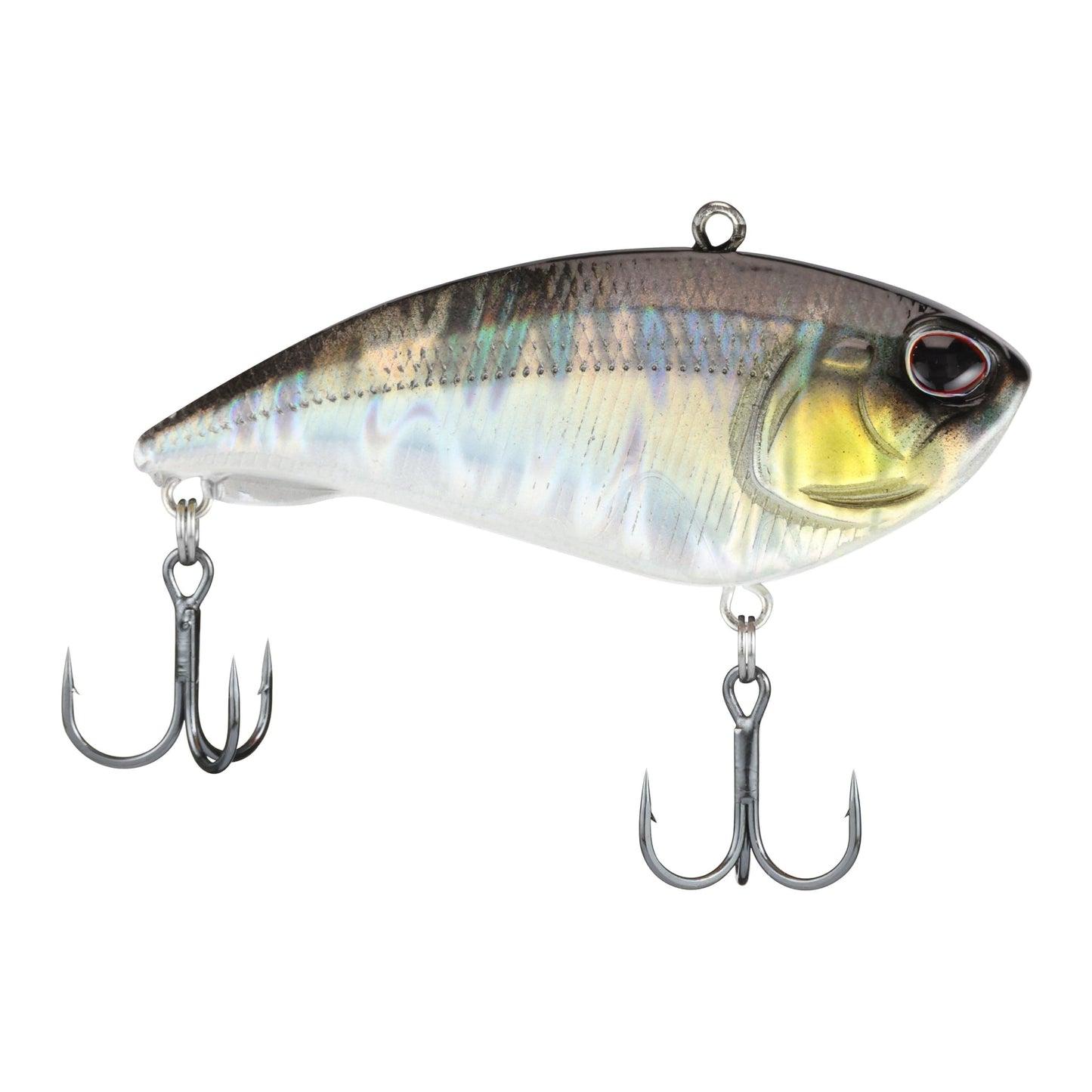 Berkley Jack Fishing Hard Bait, Black Silver, Size 7, 2.75 in, Sharp Knife Blade Design Creates Super Fast Fall, Equipped with Fusion 19 Hooks, Dual Flash-Point Enhances Side Flash