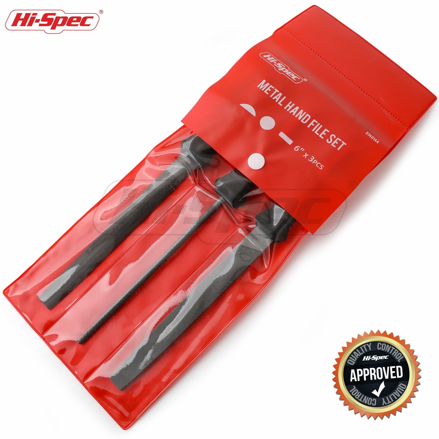 Hi-Spec 17 Piece Metal Hand & Needle File Tool Kit Set. Large & Small Mini T12 Carbon Steel Flat, Half-Round, Round & Triangle Files. Complete in a Zipper Case with a Brush