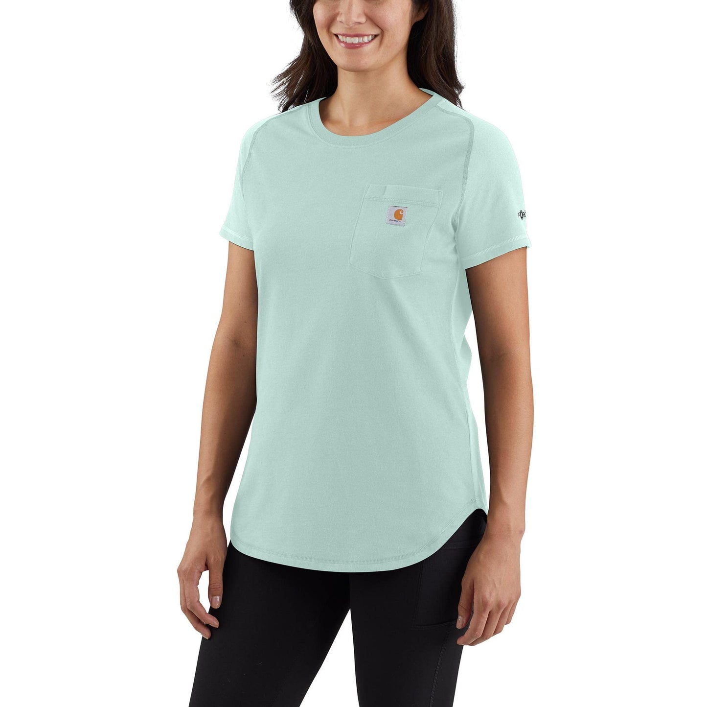 Carhatt Women's Force Relaxed Fit Midweight Pocket TShirt
