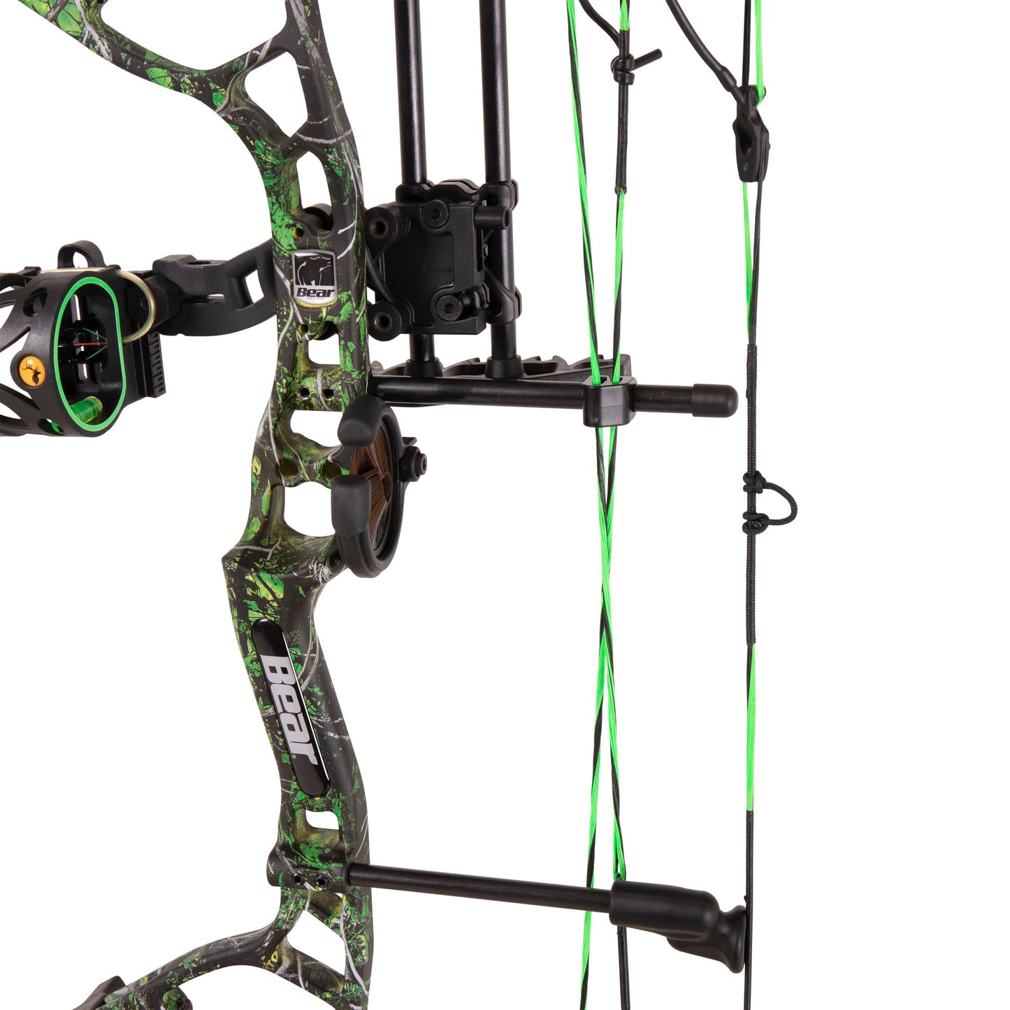 Bear Archery Royale Ready to Hunt Compound Bow Package for Adults and Youth, 12”- 27” Draw Length, 5-50 Lbs Draw Weight, Up to 290 FPS, Limbs Made in USA, Limited Life-Time Warranty