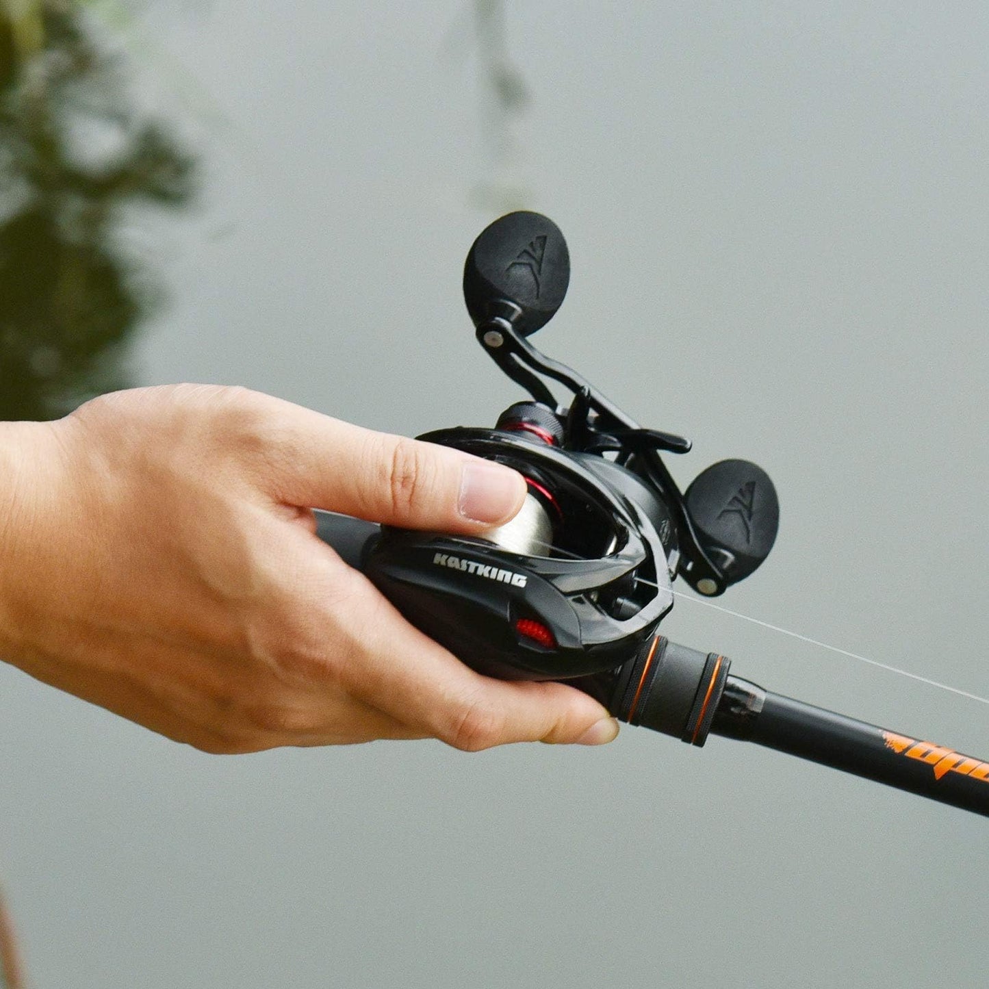 KastKing Speed Demon Elite Baitcasting Reels,10.5:1 Gear Ratio Fishing Reel,Left Handed Baitcaster