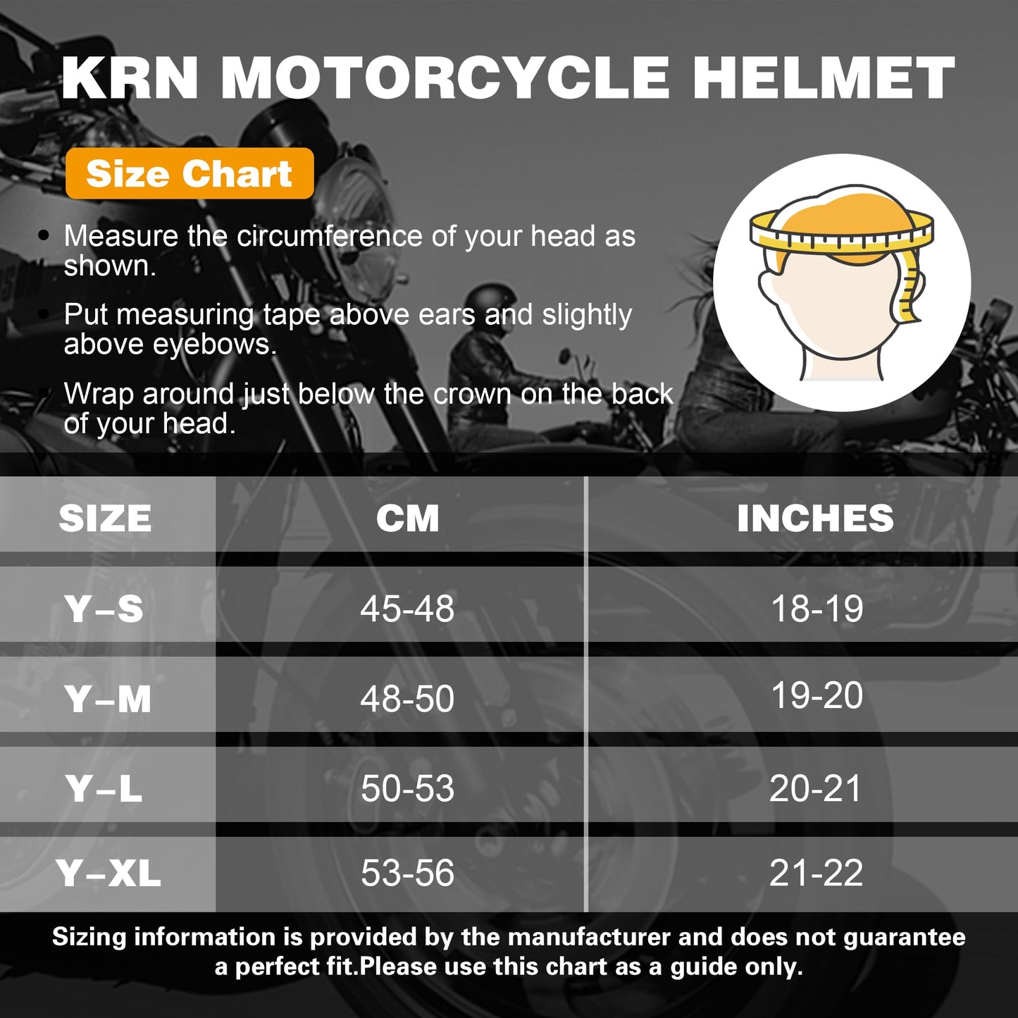 KRN Youth Kids Off-Road ATV Helmet DOT Approved - Motorcycle Motocross Dirt Bike KY-B12