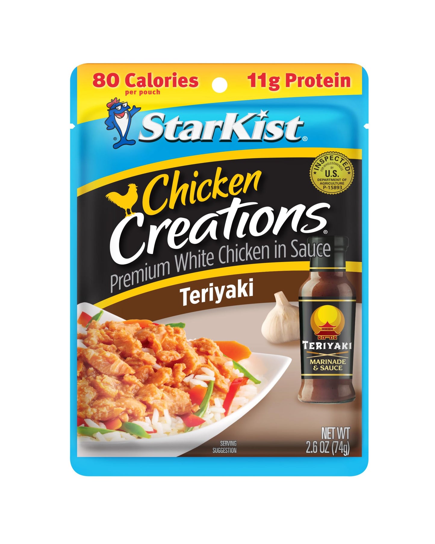 StarKist Chicken Creations, Chicken Salad, 2.6 oz Pouch (Pack of 12)