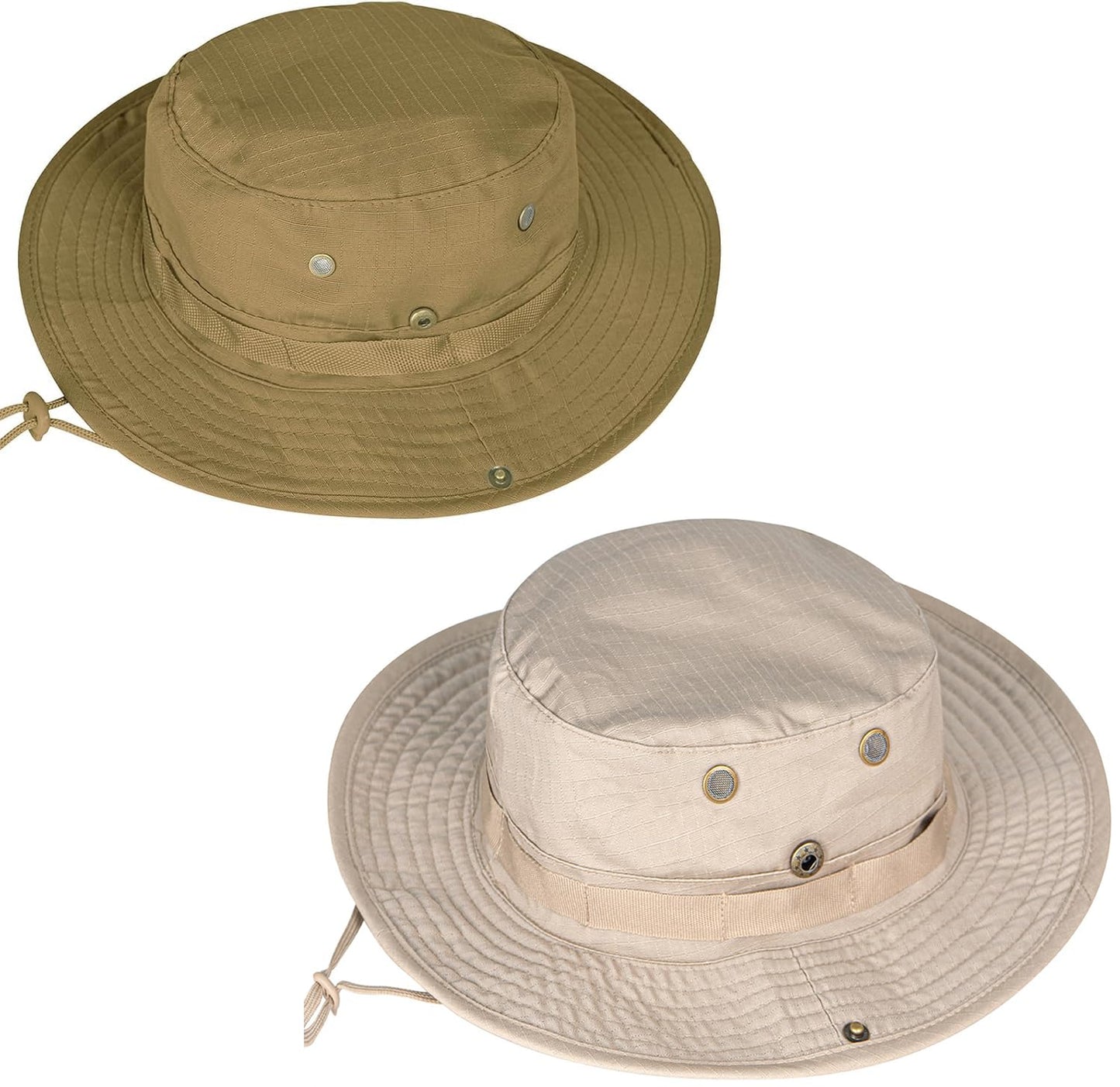 Sun Hats for Men Women Boonie Hat UPF 50+ Bucket Hat Wide Brim UV Protection Fishing Hiking Safari Outdoor Hats