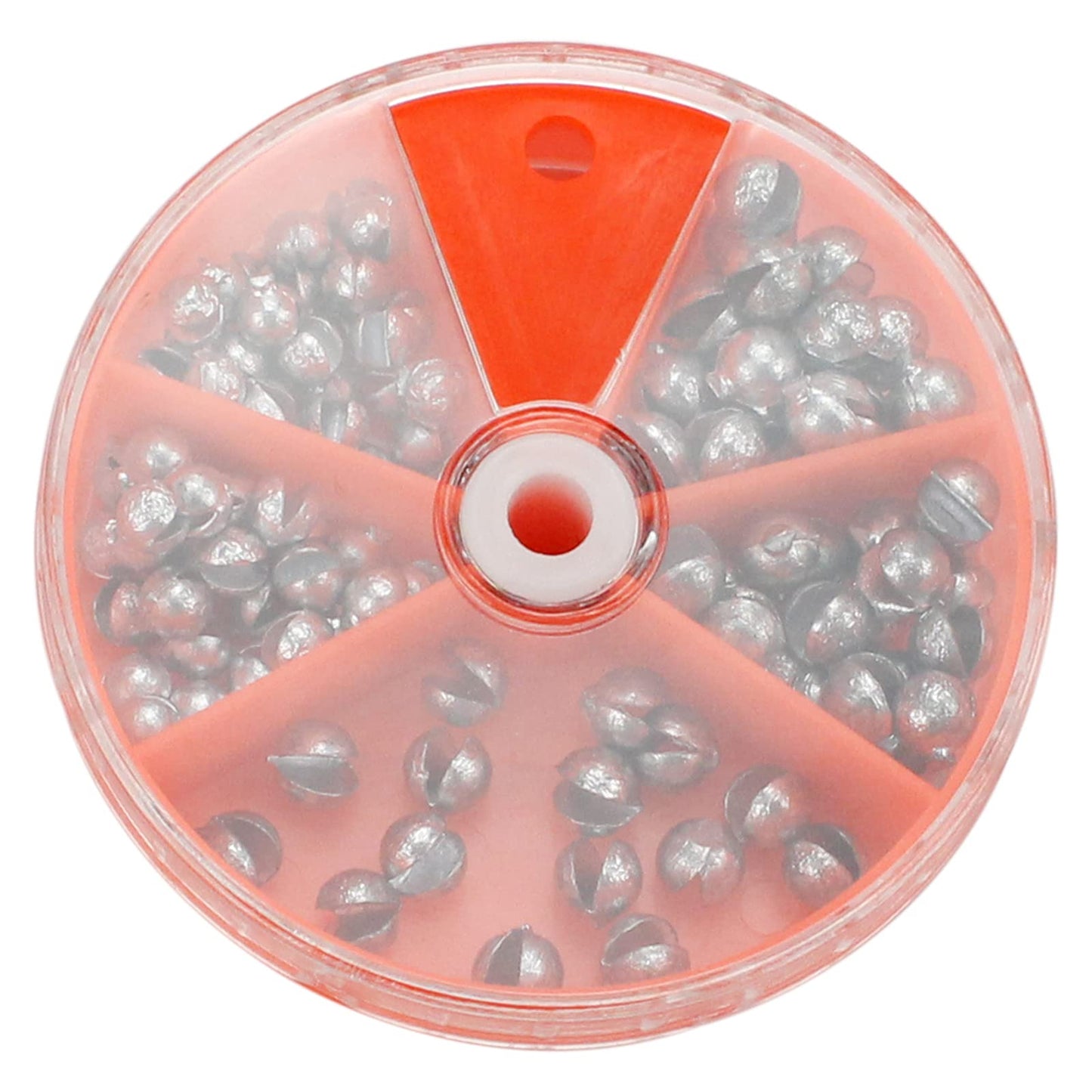 Joyiii Fishing Weights Sinkers 205pcs/100pcs Lead Split Shot Fishing Line Sinkers 5 Sizes Removable Egg Lead Assortment