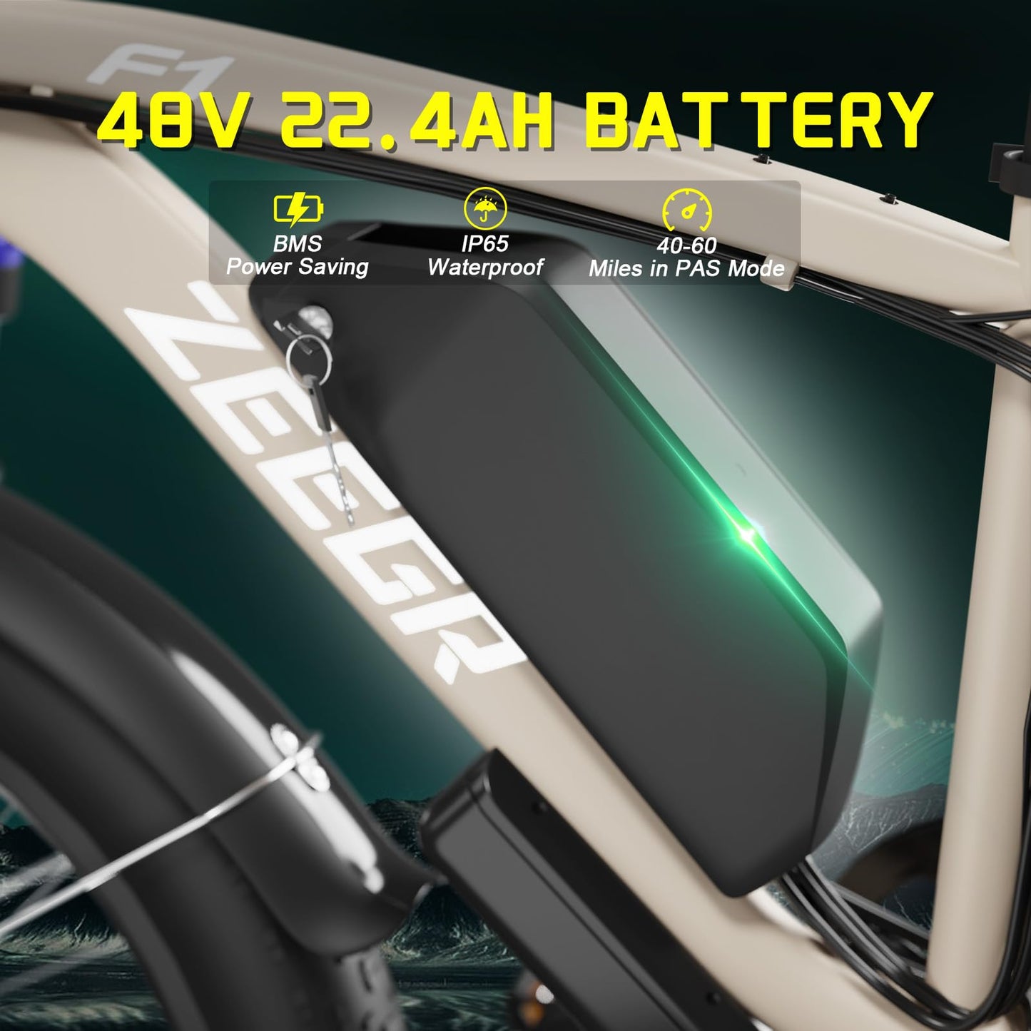 Electric Bike for Adults, 2000W 26” Fat Tire Electric Bike, 35MPH AWD Dual Motor Electric Bicycles, 48V 22.4AH Battery Fast Ebikes Dual Hydraulic Brakes