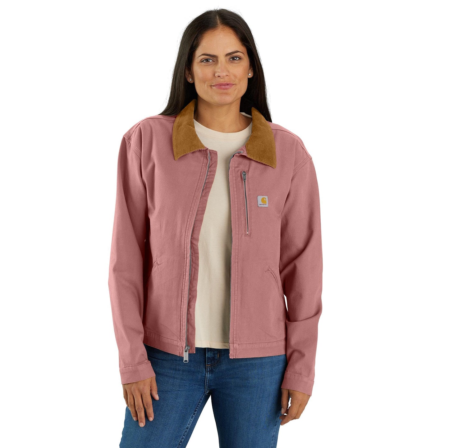 Carhartt Women's Rugged Flex Loose Fit Canvas Detroit Jacket