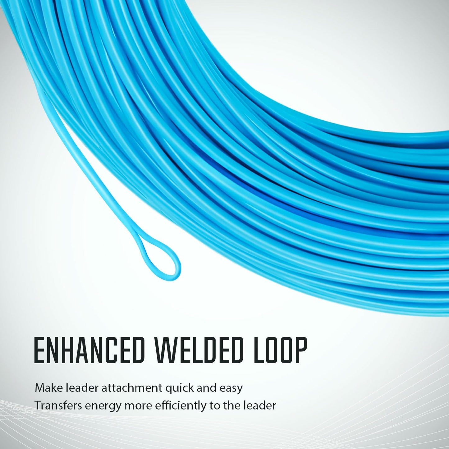 Piscifun Sword Fly Fishing Line with Welded Loop, Weight Forward Floating Fly Line, Available in WF1, WF2, WF3, WF4, WF5, WF6, WF7, WF8, WF9, and WF10 Weights, in Lengths of 90 and 100 Feet