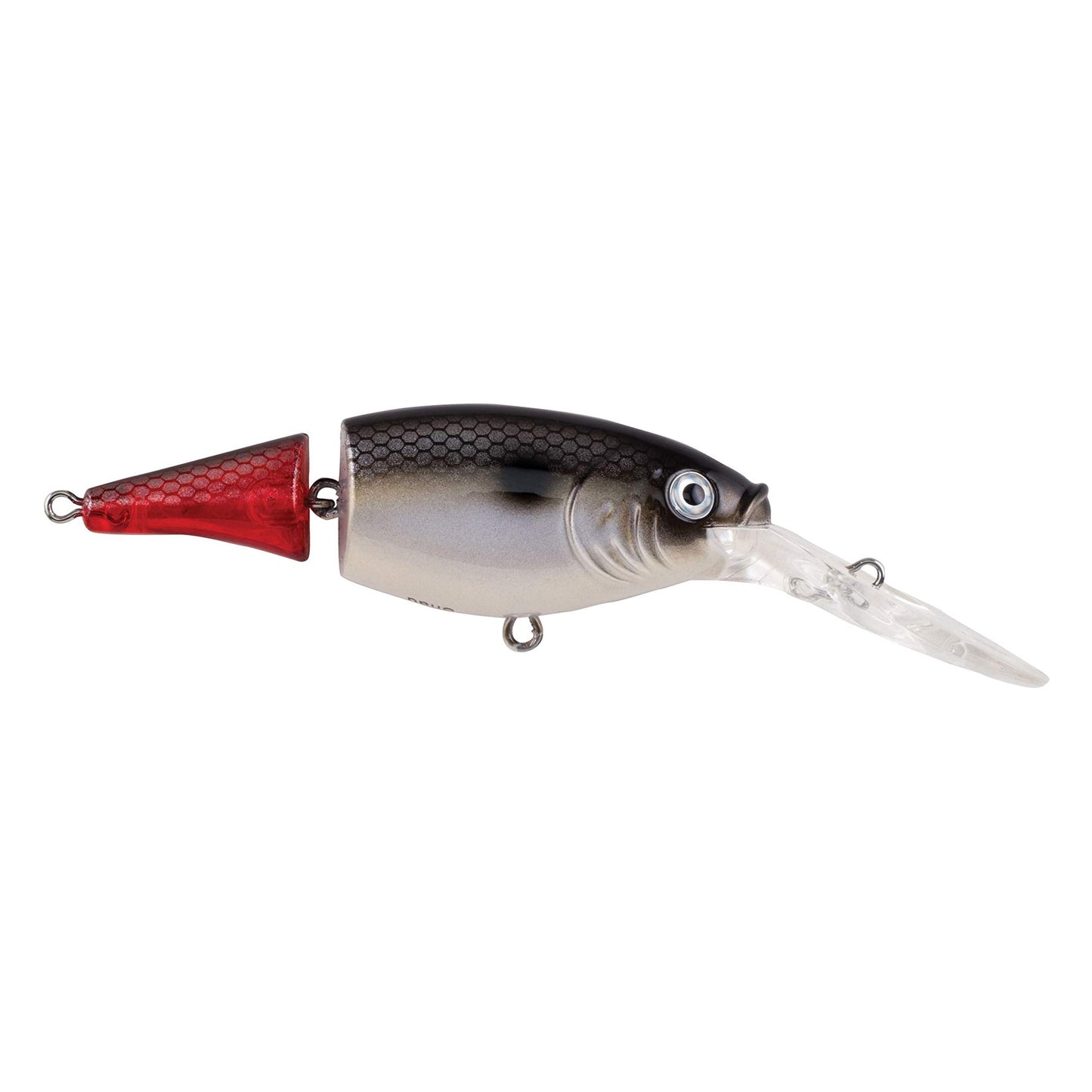 Berkley Flicker Shad Jointed Crankbait, 2 Pack, Red Tiger, 1/3 oz, 2 3/4in, 7'-9' Dive Depth