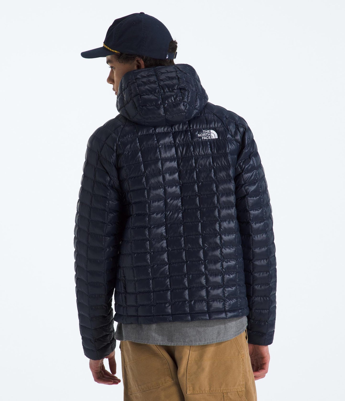 THE NORTH FACE Men's Thermoball Hooded Jacket | Lightweight, Wind & Water Resistant Fabric, Synthetic Insulation