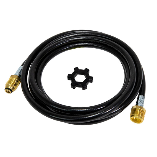 Mr. Heater 75,000 BTU 12-Foot Propane Hose Assembly #F273702,Multicolored
