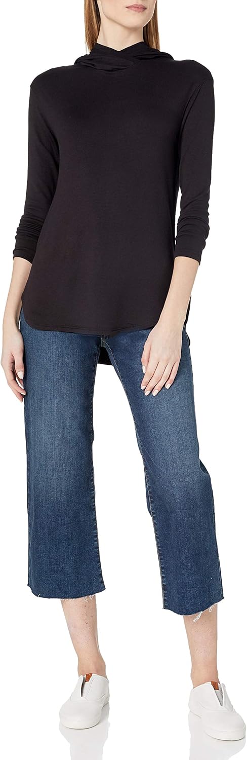 Amazon Essentials Women's Supersoft Terry Hoodie, Standard-Fit Long-Sleeve Pullover