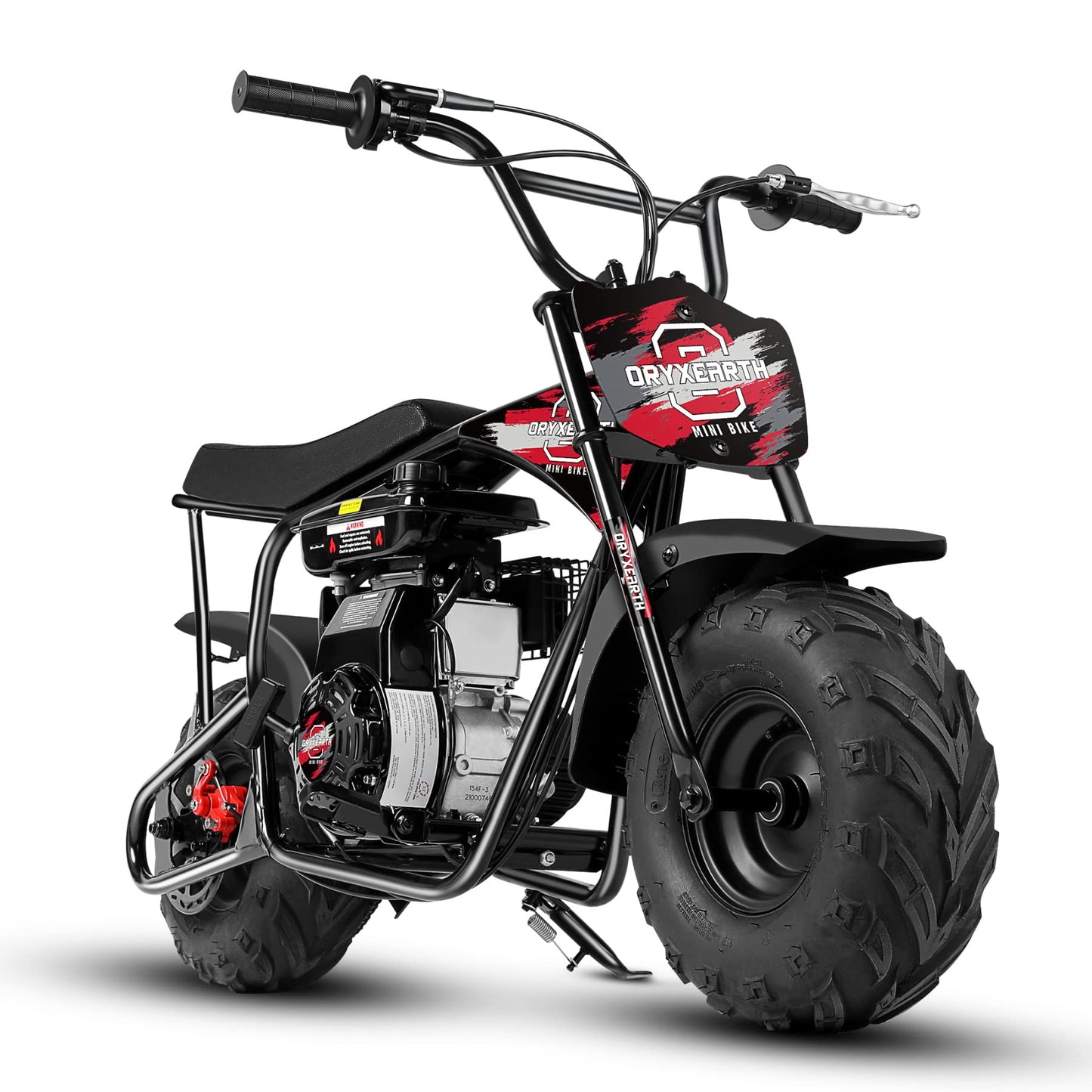 Oryxearth Mini Dirt Bike for Kids, Gas Powered Off Road Pit with Automatic Transmission and Pull Start Kids