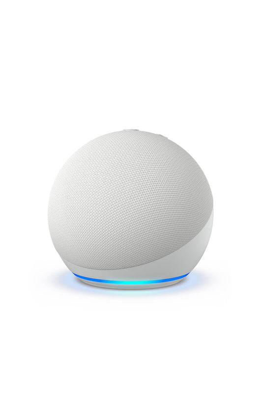 Amazon Echo Dot (newest model) - Vibrant sounding speaker, Designed for Alexa+, Great for bedrooms, dining rooms and offices, Glacier White