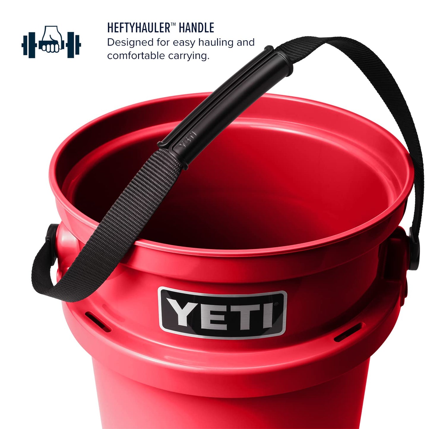 YETI Loadout 5-Gallon Bucket, Impact Resistant Fishing/Utility Bucket