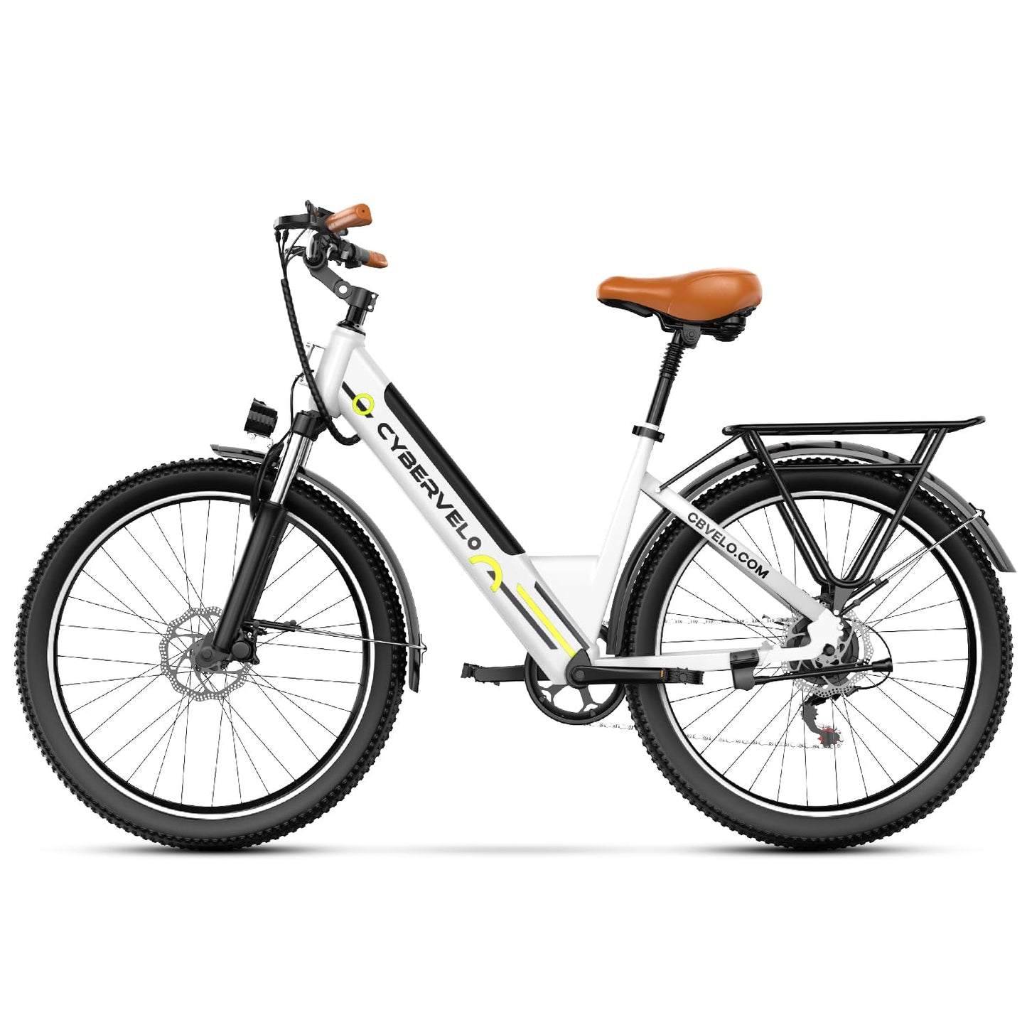1000 Peak Electric Bike for Adults,up 80 Miles Removable Battery Ebike, 26" Electric E Bike with 7-Speed,Adult Electric Bicycles for Commute Beach Snow Womens All Terrain