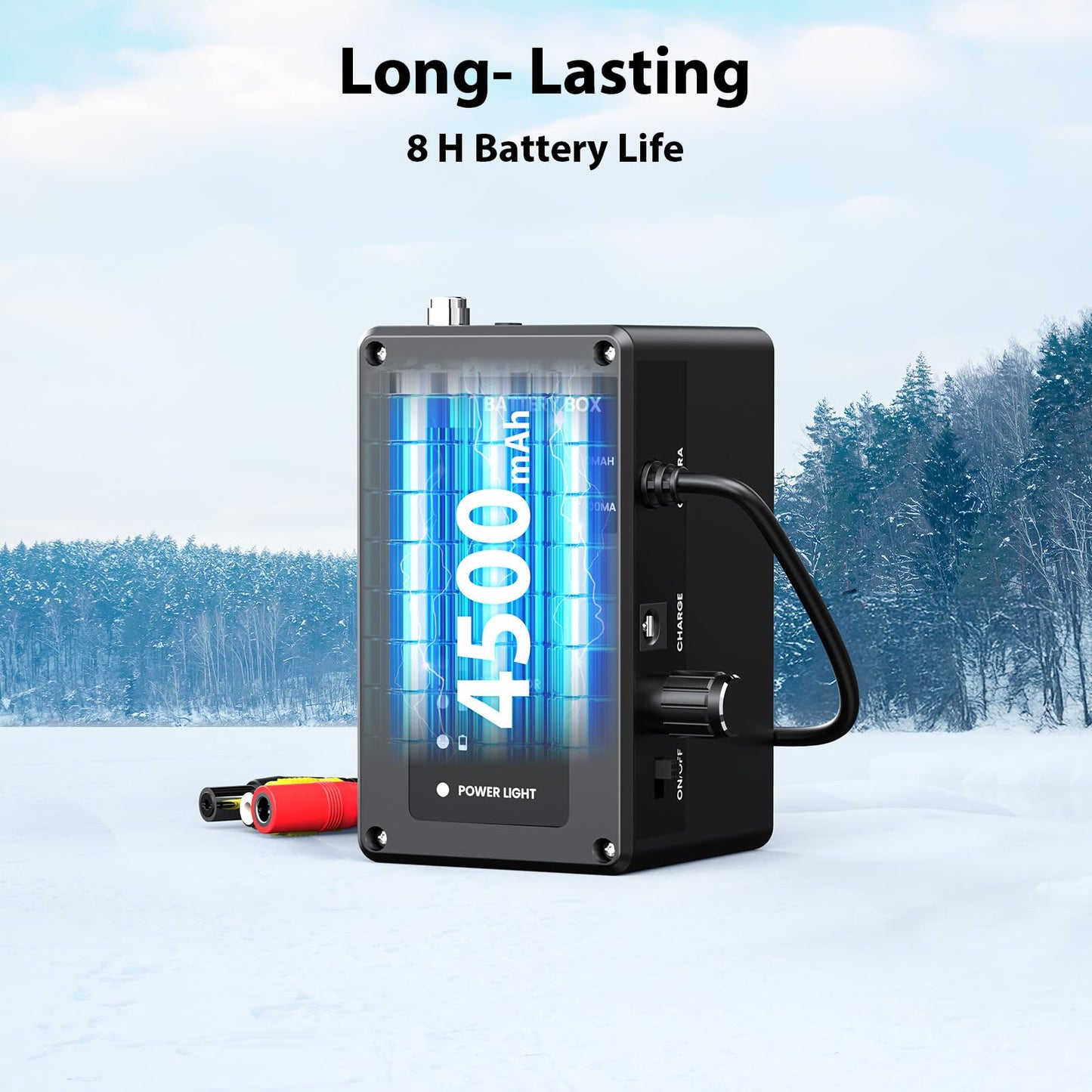 Eyoyo Underwater Fishing Camera Portable Video Fish Finder 9 inch LCD Monitor 1000TVL Waterproof Camera Underwater DVR Video Fish Cam 30m Cable 12pcs IR Infrared Lights for Ice, Boat and Lake Fishing
