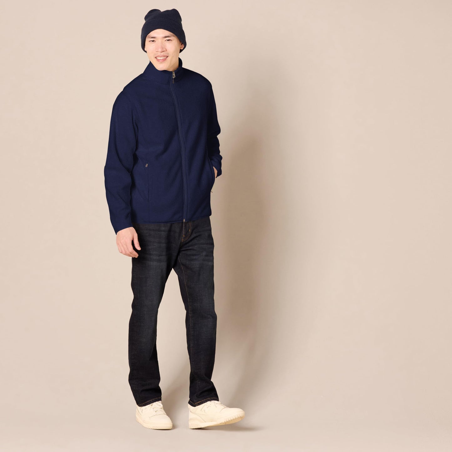 Amazon Essentials Men's Full-Zip Polar Fleece Jacket (Available in Big & Tall)