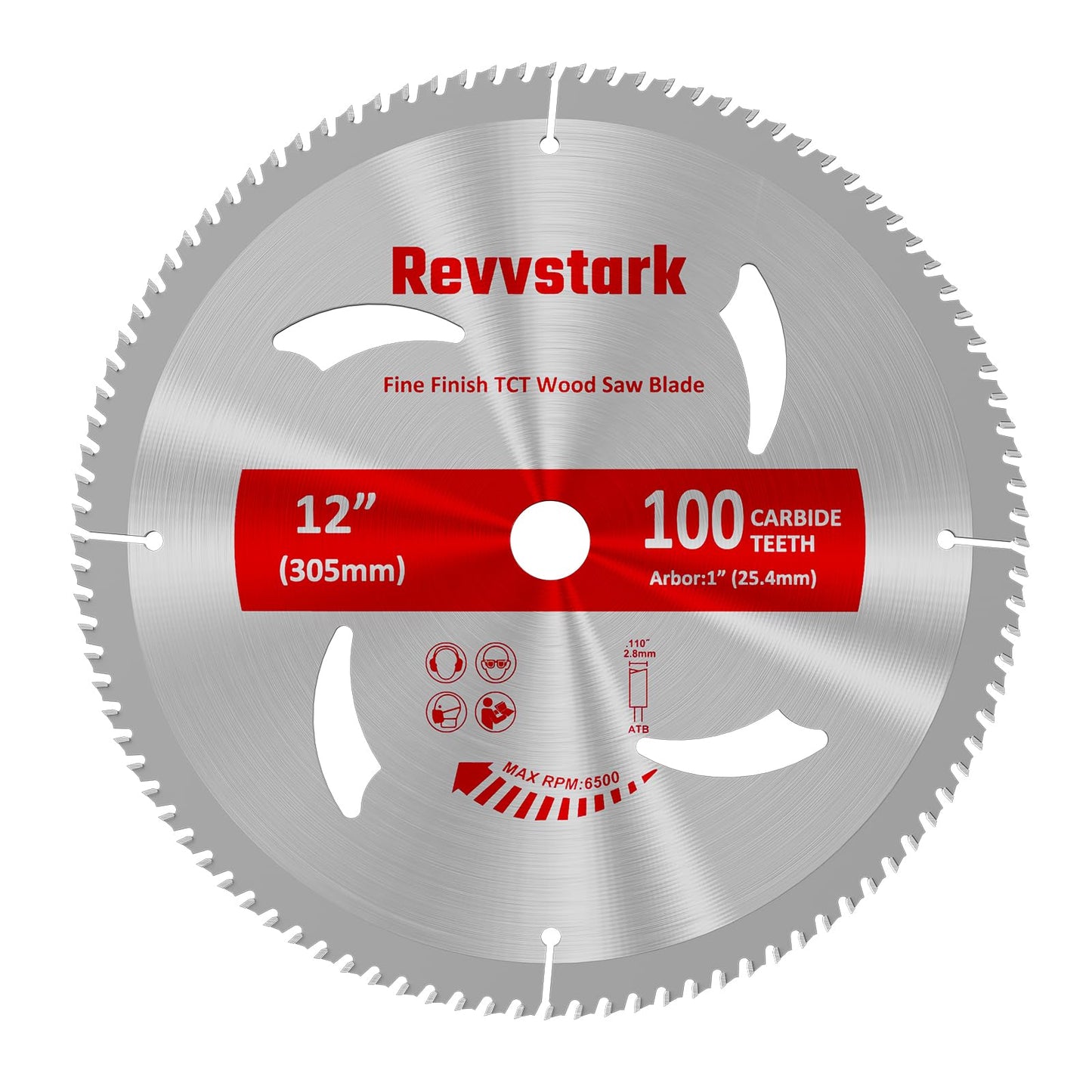 Circular Saw Blade 6-1/2" 24T&60T, Carbide Tipped Teeth, TCT Saw Blades for Cutting Various Wood, Plastic and Composite Materials, 5/8" Arbor, Fit Dewalt Craftsman Ryobi Milwaukee