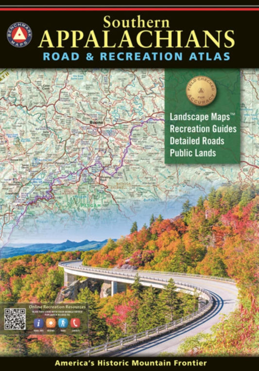 Southern Appalachians Road & Recreation Atlas (Benchmark Recreation Atlases)
