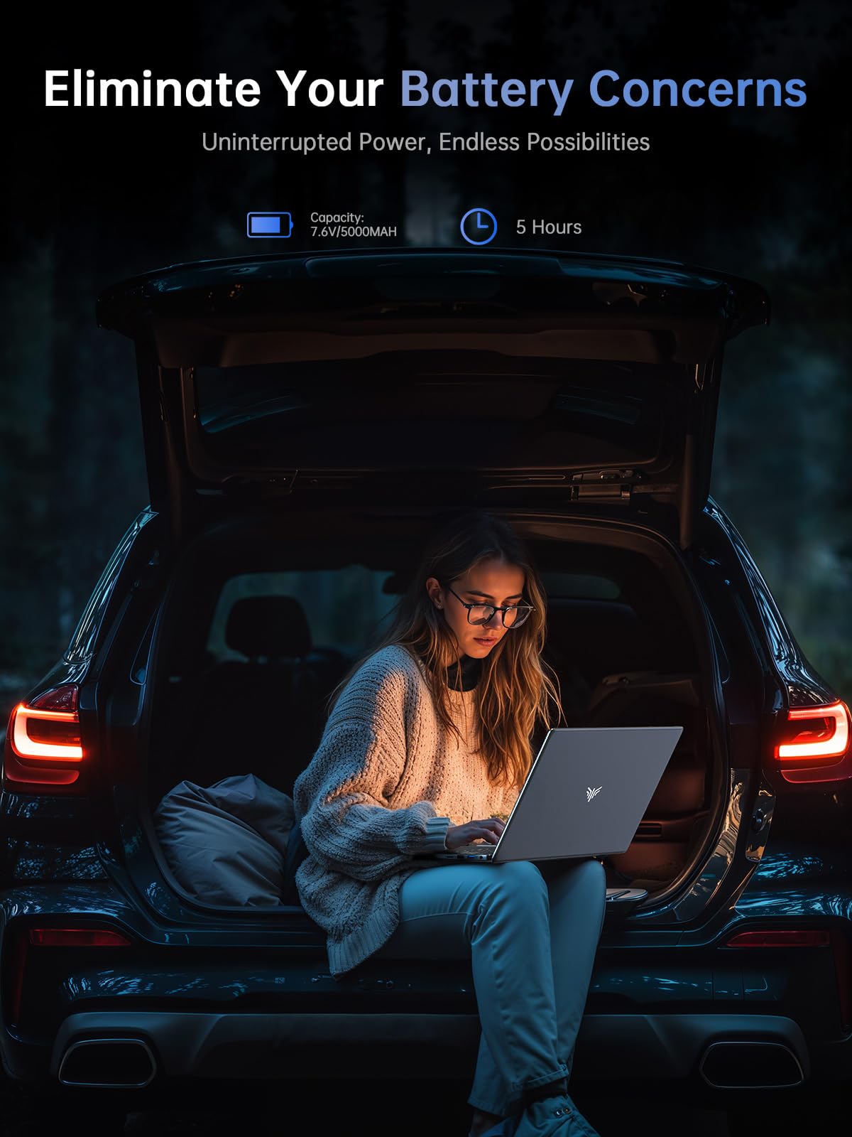 KAIGERR Laptop Computer 15.6-in Intel N97 Traditional Laptops 16GB DDR4 512GB SSD Notebook Computer Laptops Numeric Keypad WiFi 5 HDMI Type-C USB 3.2 Webcam 3.5mm Audio Office Laptops