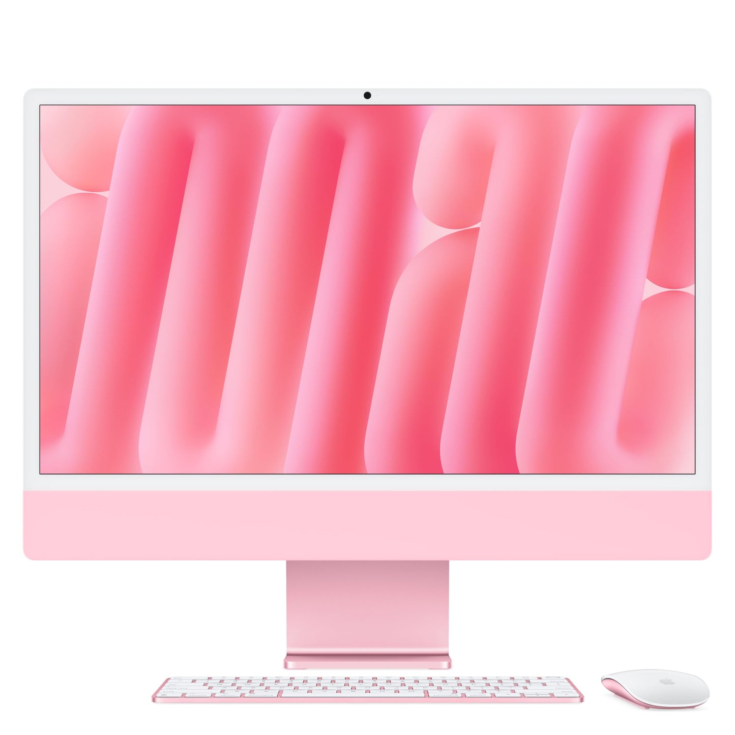 Apple 2024 iMac All-in-One Desktop Computer with M4 chip with 10-core CPU and 10-core GPU: Built for Apple Intelligence, 24-inch Retina Display, 24GB Unified Memory, 512GB SSD Storage; Pink