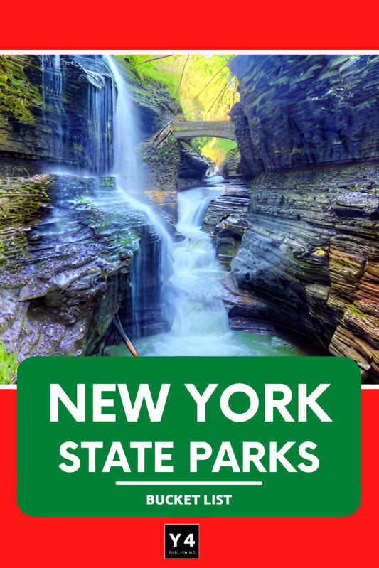 New York State Parks Bucket List: Trip Planner & Outdoor Adventure Log List Guide | Travel Log & Memory Journal | America Passport & Stamp Book