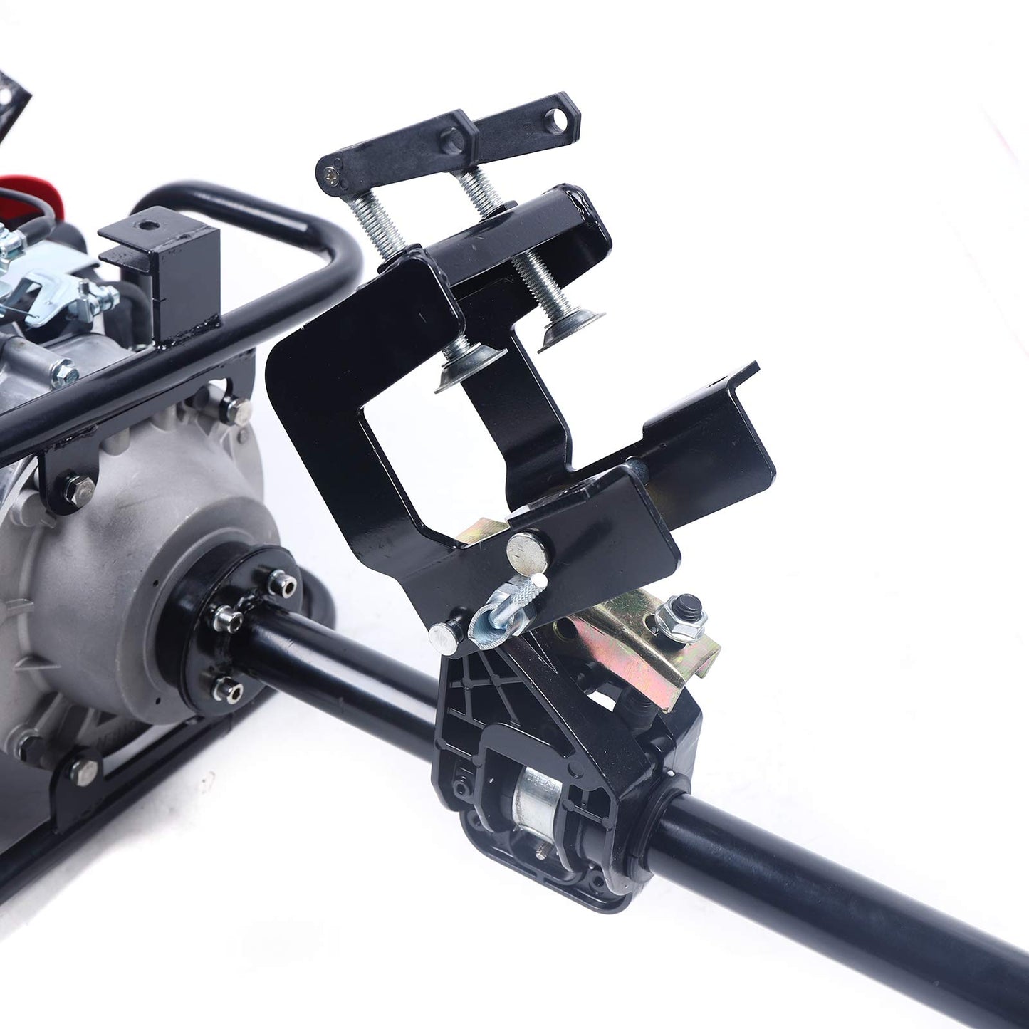 Cbhfmljd 4-Stroke 6HP Outboard Motor, Boat Motor Heavy Duty Outboard Boat Motors Inflatable Marine Fishing Boat Yacht Engine with Air Cooling System
