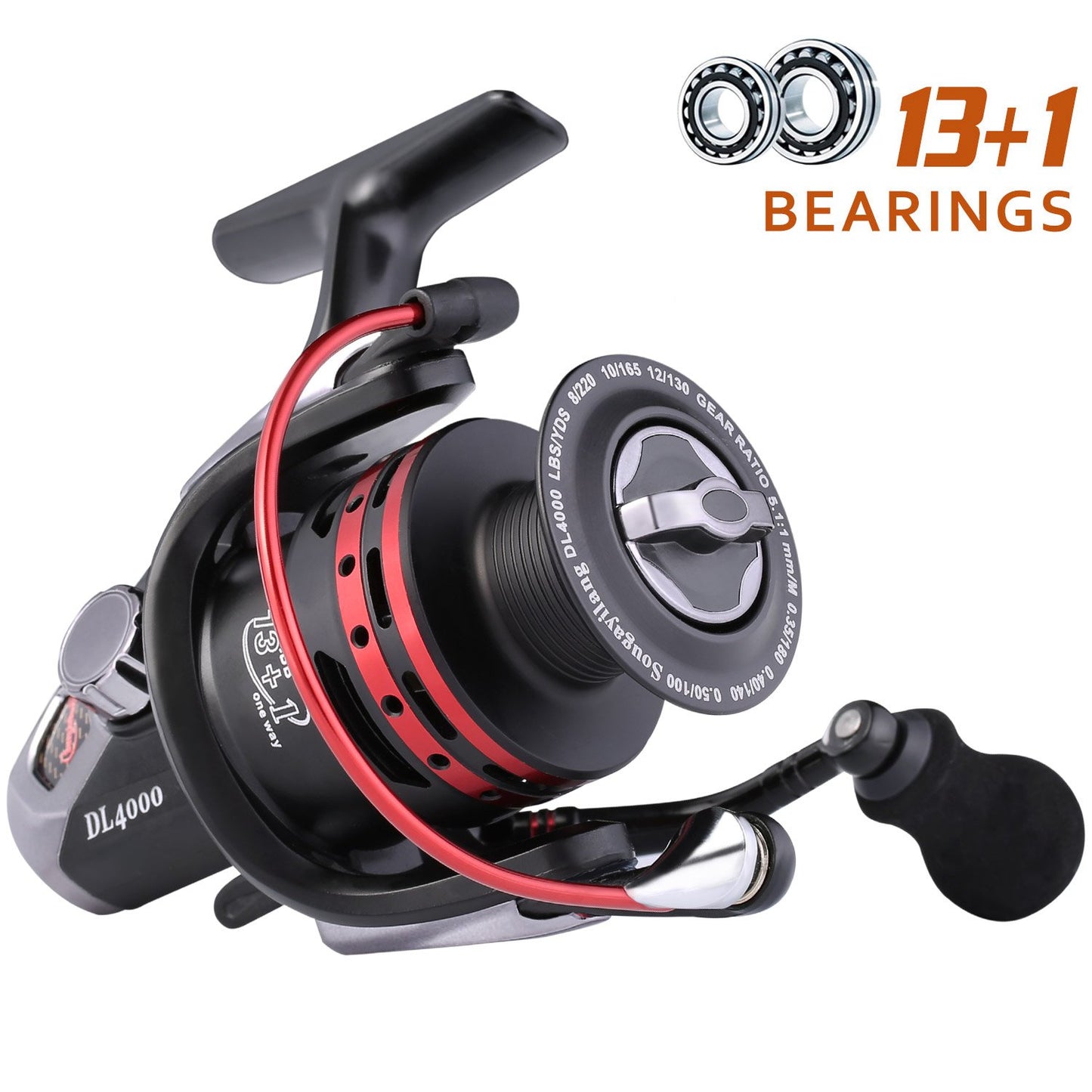 Sougayilang Fishing Rod Reel Combo with Telescopic Fishing Pole Spinning Reel Carrier Bag