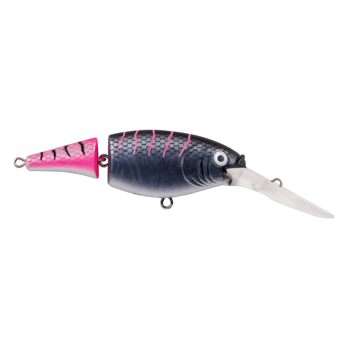 Berkley Flicker Shad Jointed Crankbait, 2 Pack, Red Tiger, 1/3 oz, 2 3/4in, 7'-9' Dive Depth