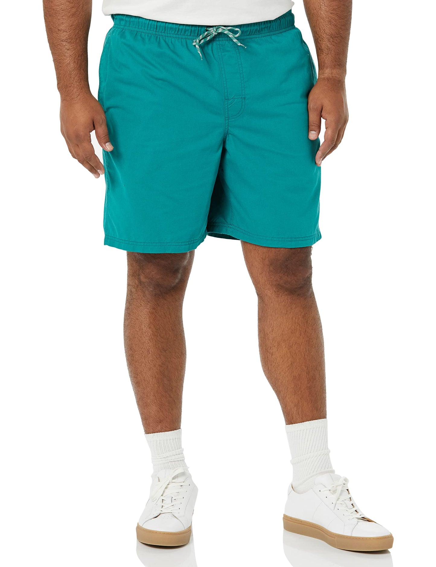 Amazon Essentials Men's 8" Inseam Relaxed-Fit Drawstring Walk Shorts with Elastic Waist