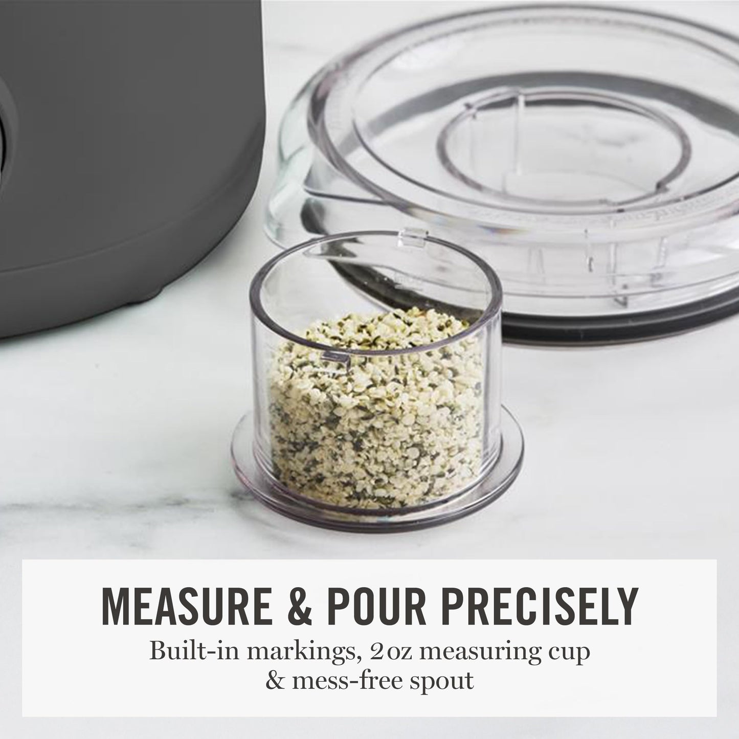 Martha Stewart 50oz Countertop Blender, Smoothie, Margarita & Ice Crushing Blender, BPA-Free Pitcher, 3 Speeds, 5 Presets, Auto-Clean Function, Dishwasher Safe, Stainless Steel Blades, Sky Blue