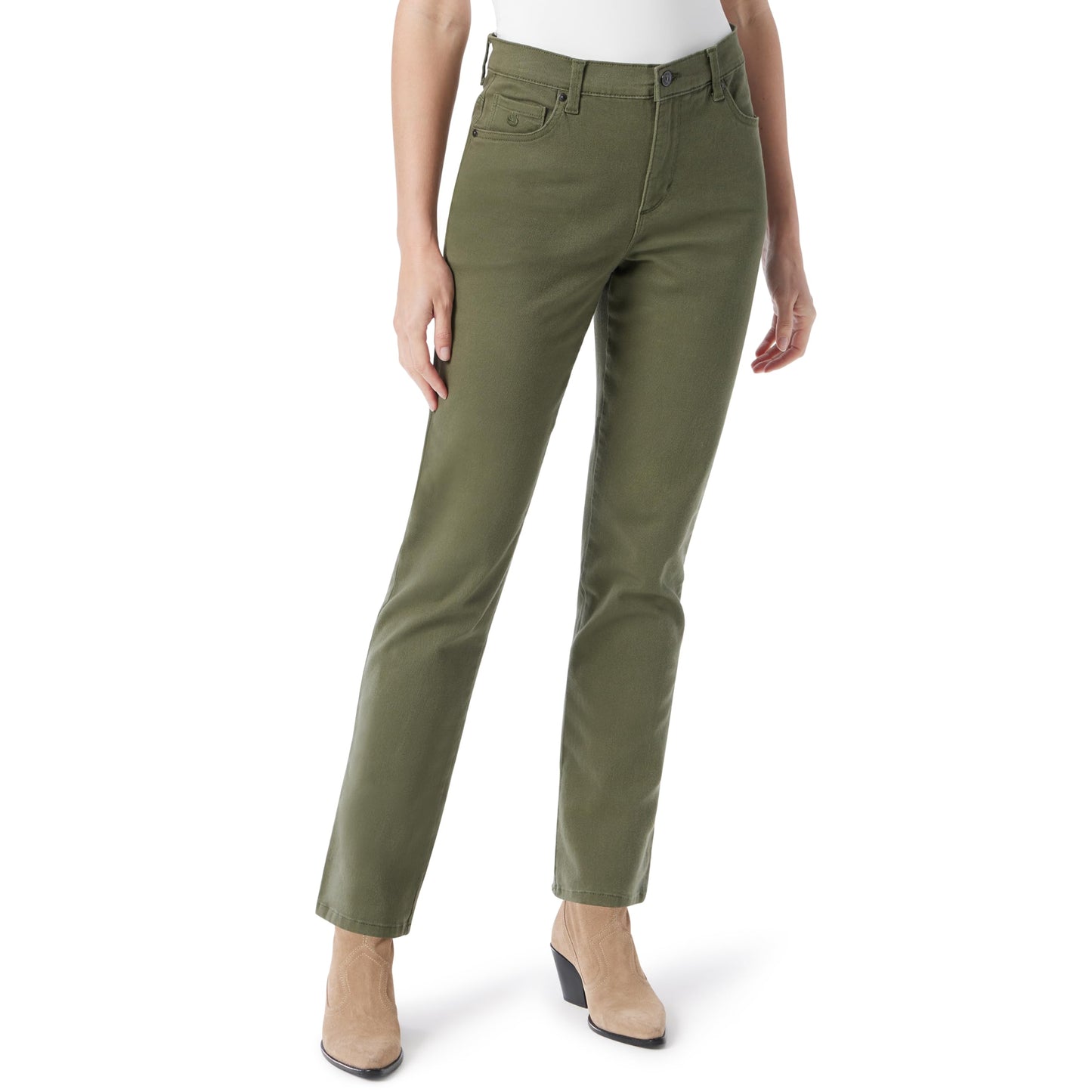 Gloria Vanderbilt Women's Amanda Classic High Rise Tapered Jean