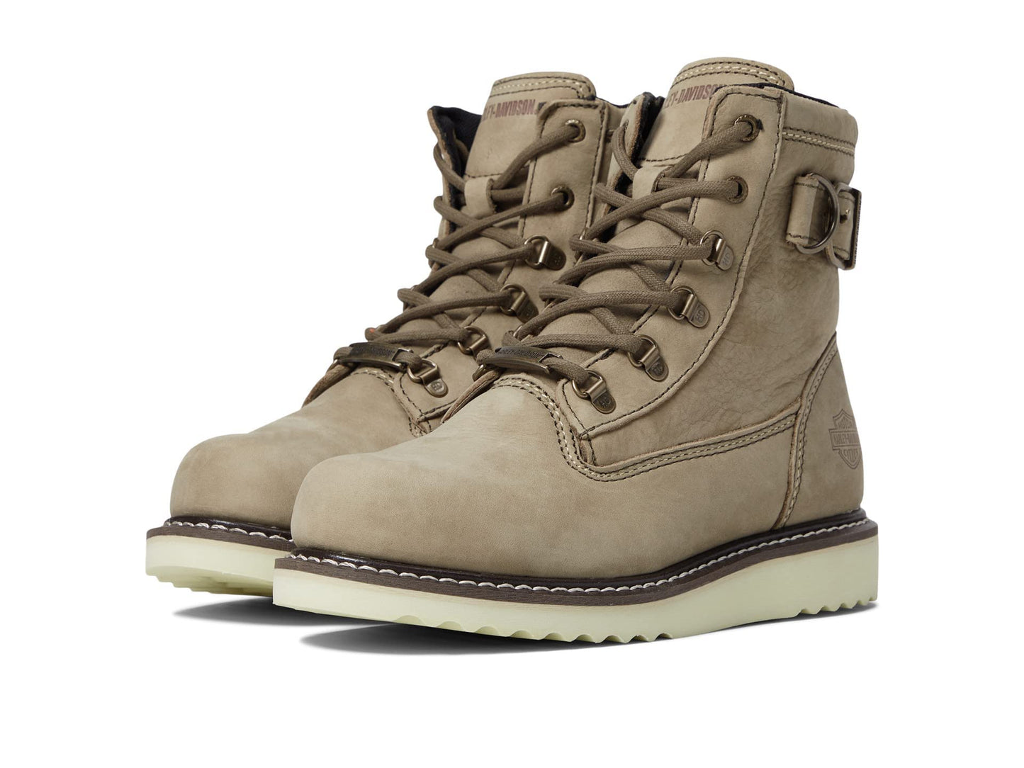 Harley-Davidson Women's Marconi Leather Motorcycle Casual Wedge Boot