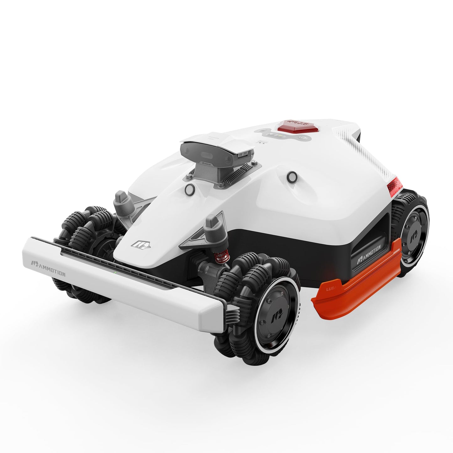 LUBA Mini AWD 800H Robot Lawn Mower with 4G, Reception 0.2 Acre, Max. 0.25 Acre, All-Wheel-Drive for 80% Slope, UltraSense AI Vision+RTK Auto-Mapping, Cutting Height 2.2"-4.0"
