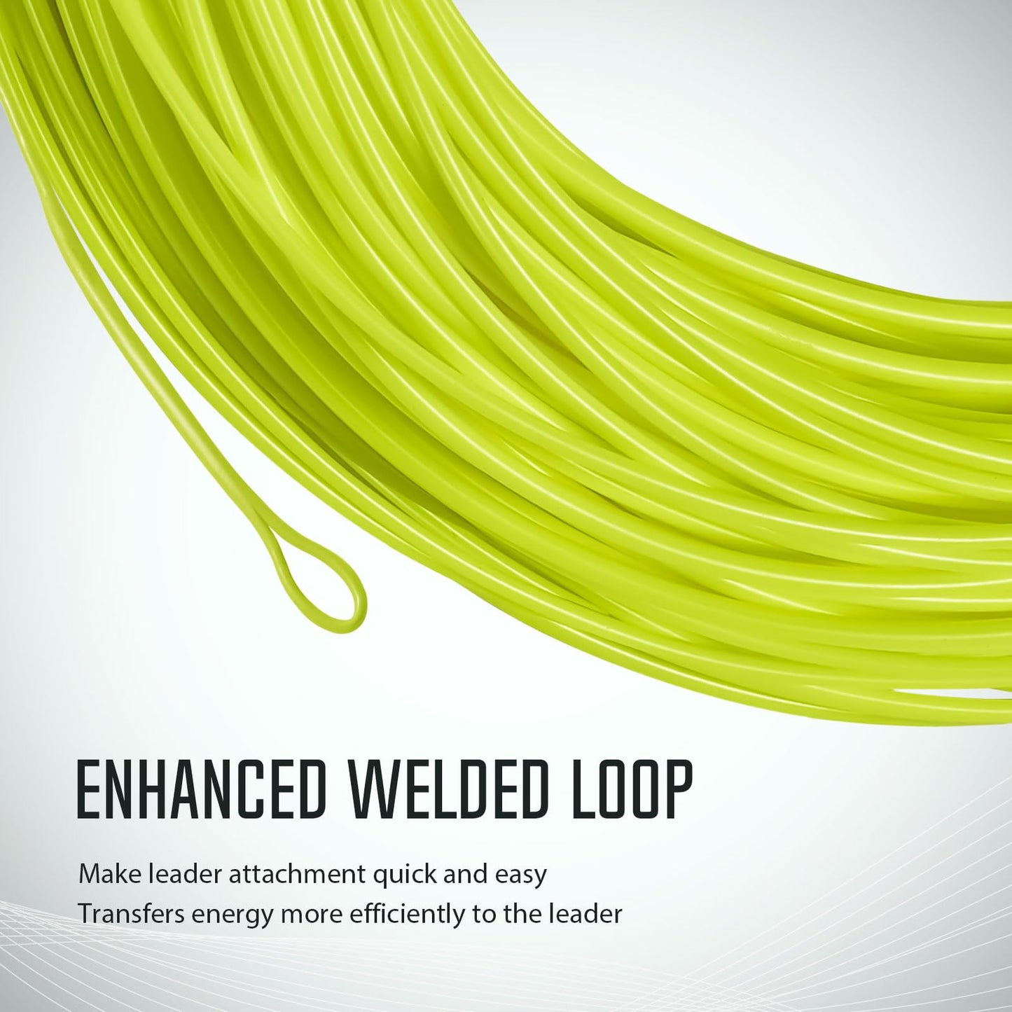 Piscifun Sword Fly Fishing Line with Welded Loop, Weight Forward Floating Fly Line, Available in WF1, WF2, WF3, WF4, WF5, WF6, WF7, WF8, WF9, and WF10 Weights, in Lengths of 90 and 100 Feet
