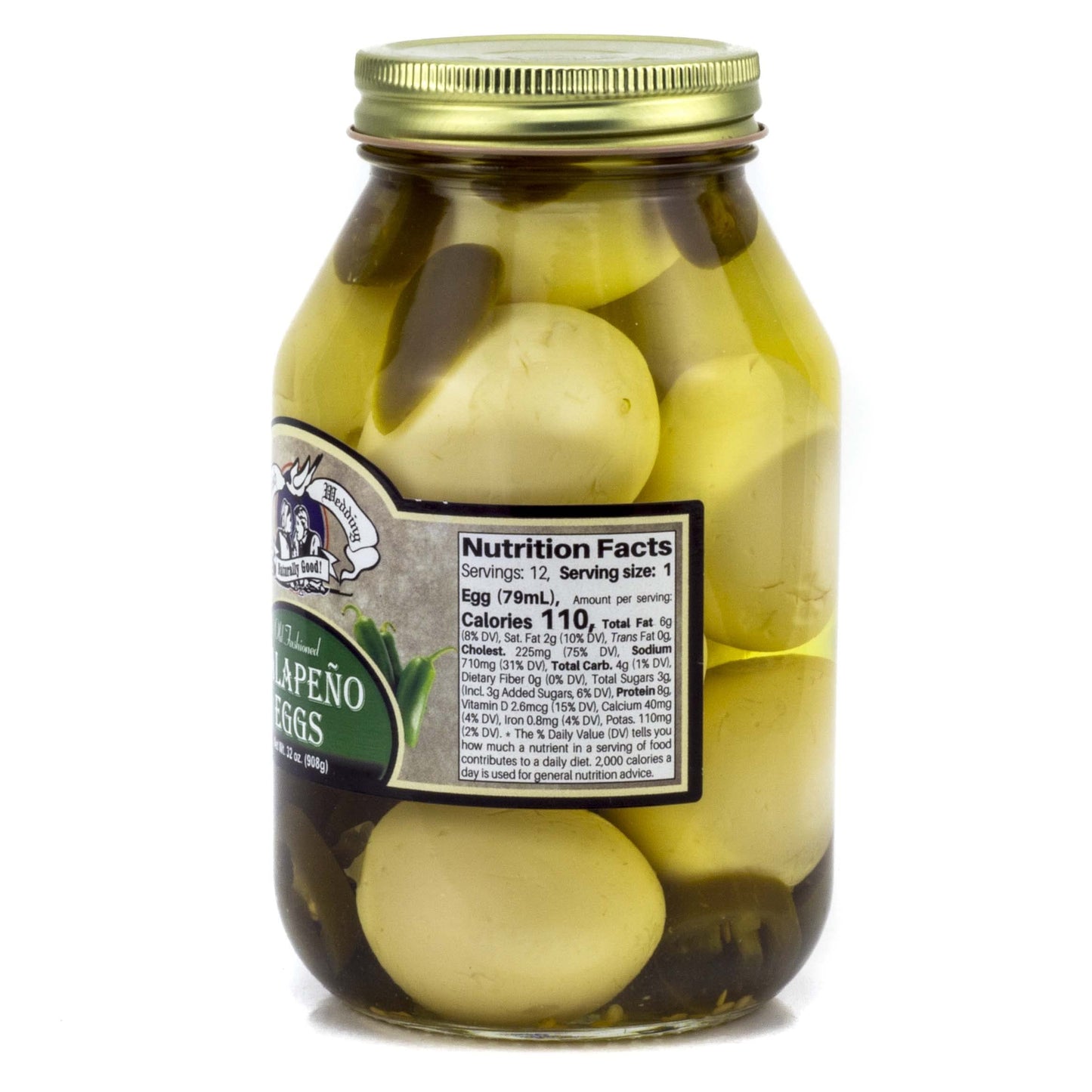 Amish Wedding Pickled Eggs 32oz (Pack of 2)