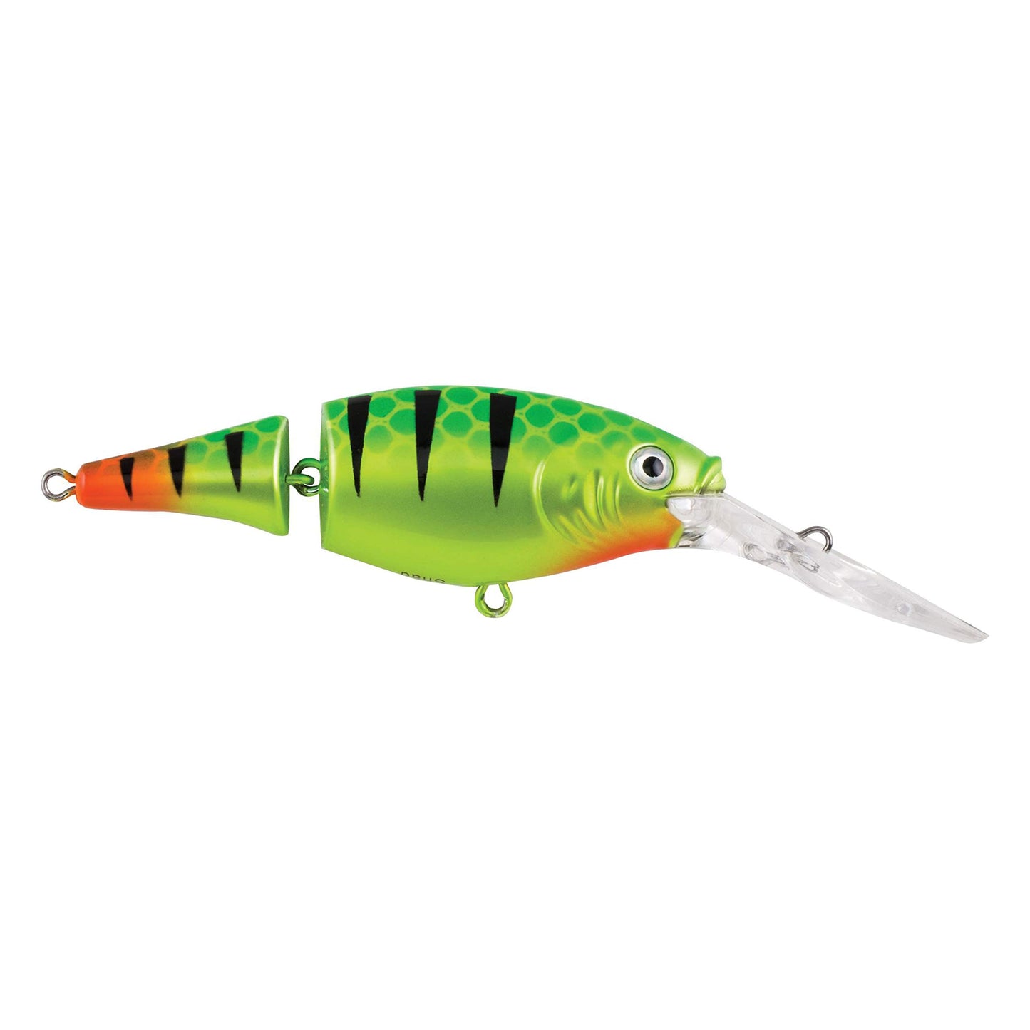 Berkley Flicker Shad Jointed Crankbait, 2 Pack, Red Tiger, 1/3 oz, 2 3/4in, 7'-9' Dive Depth