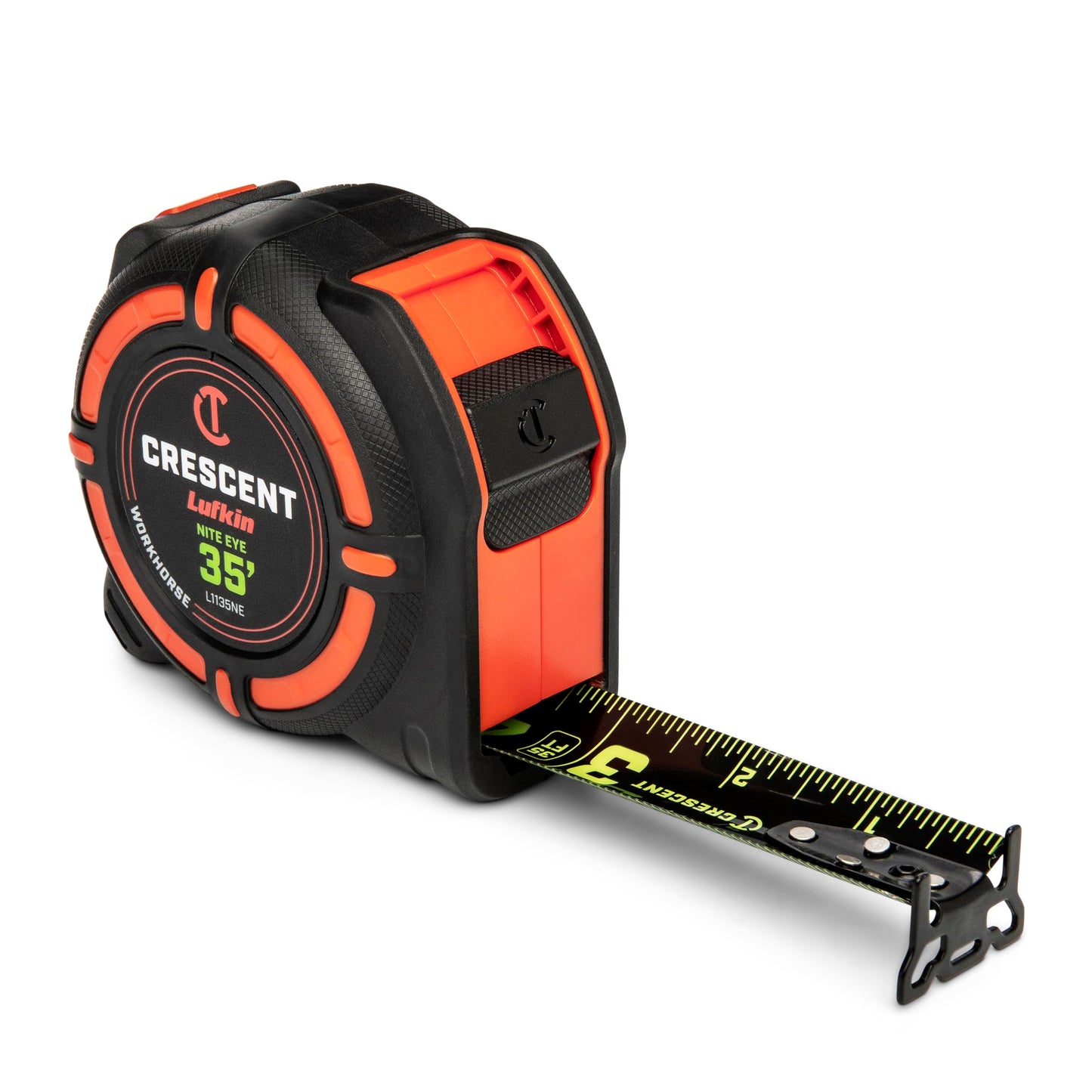 Crescent Lufkin 25 Ft. WORKHORSE NITE EYE Tape Measure | L1125NE
